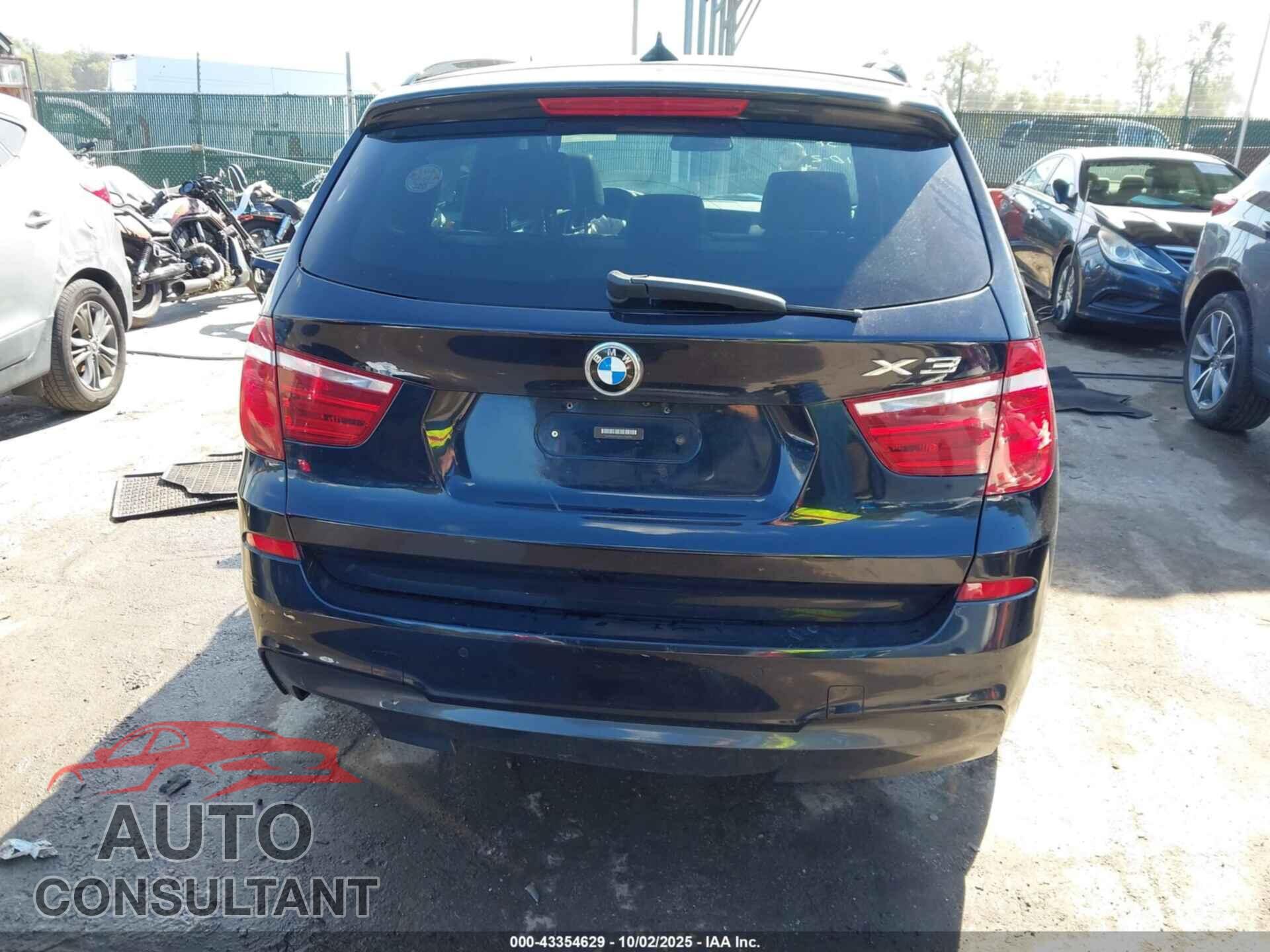 BMW X3 2012 - 5UXWX7C54CL736706