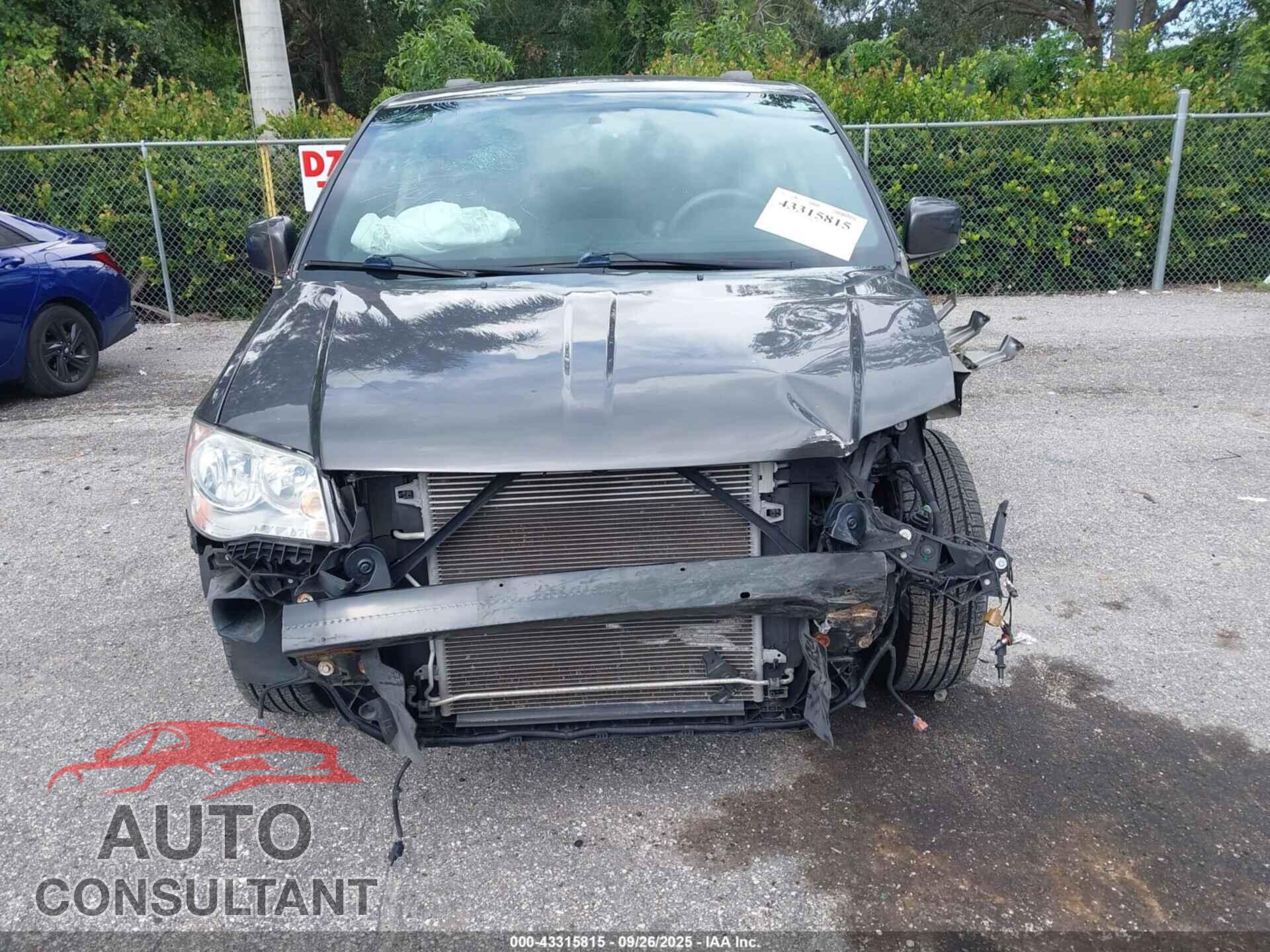 DODGE GRAND CARAVAN 2018 - 2C4RDGCGXJR173545
