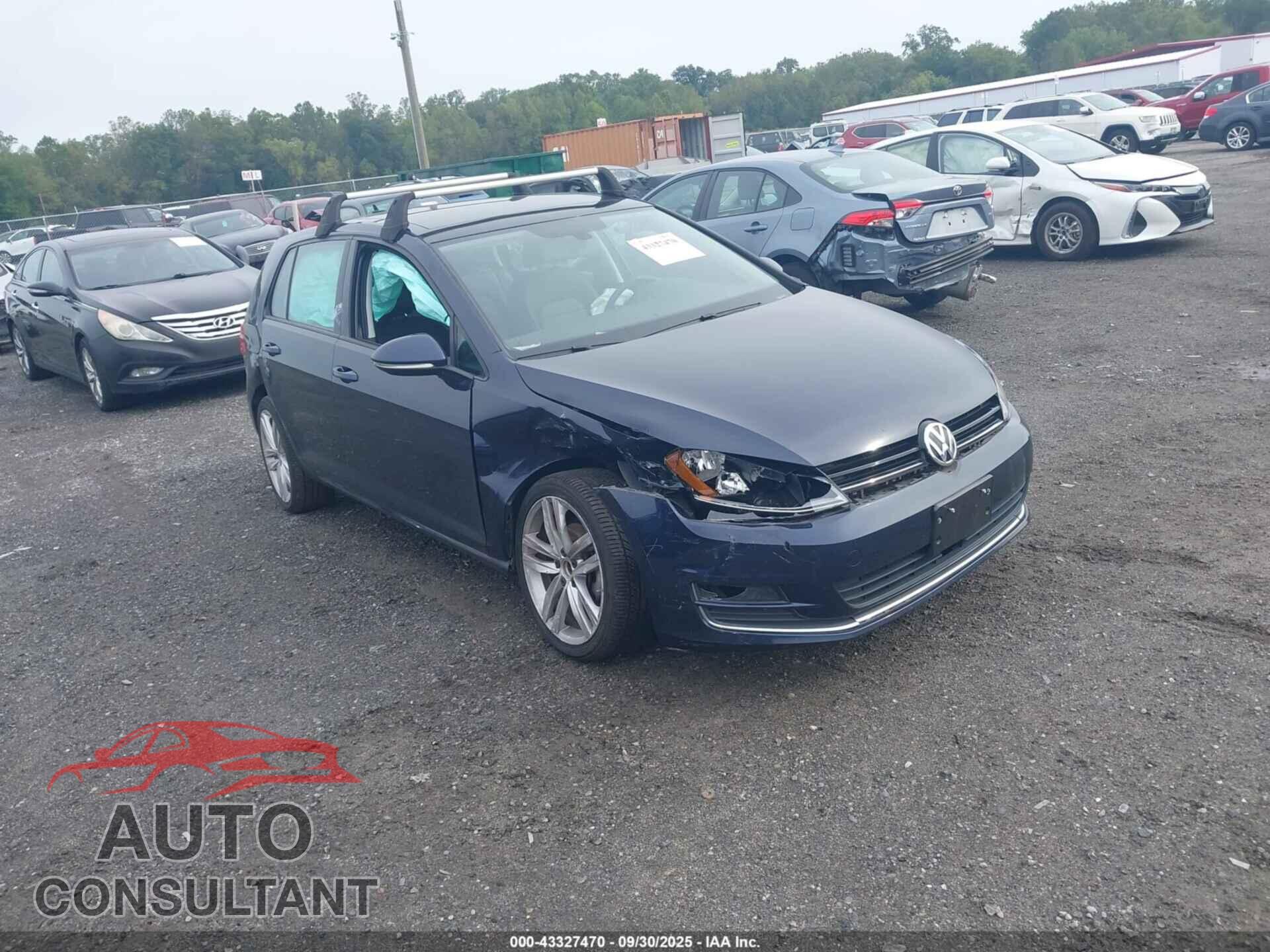 VOLKSWAGEN GOLF 2017 - 3VW217AU4HM035940