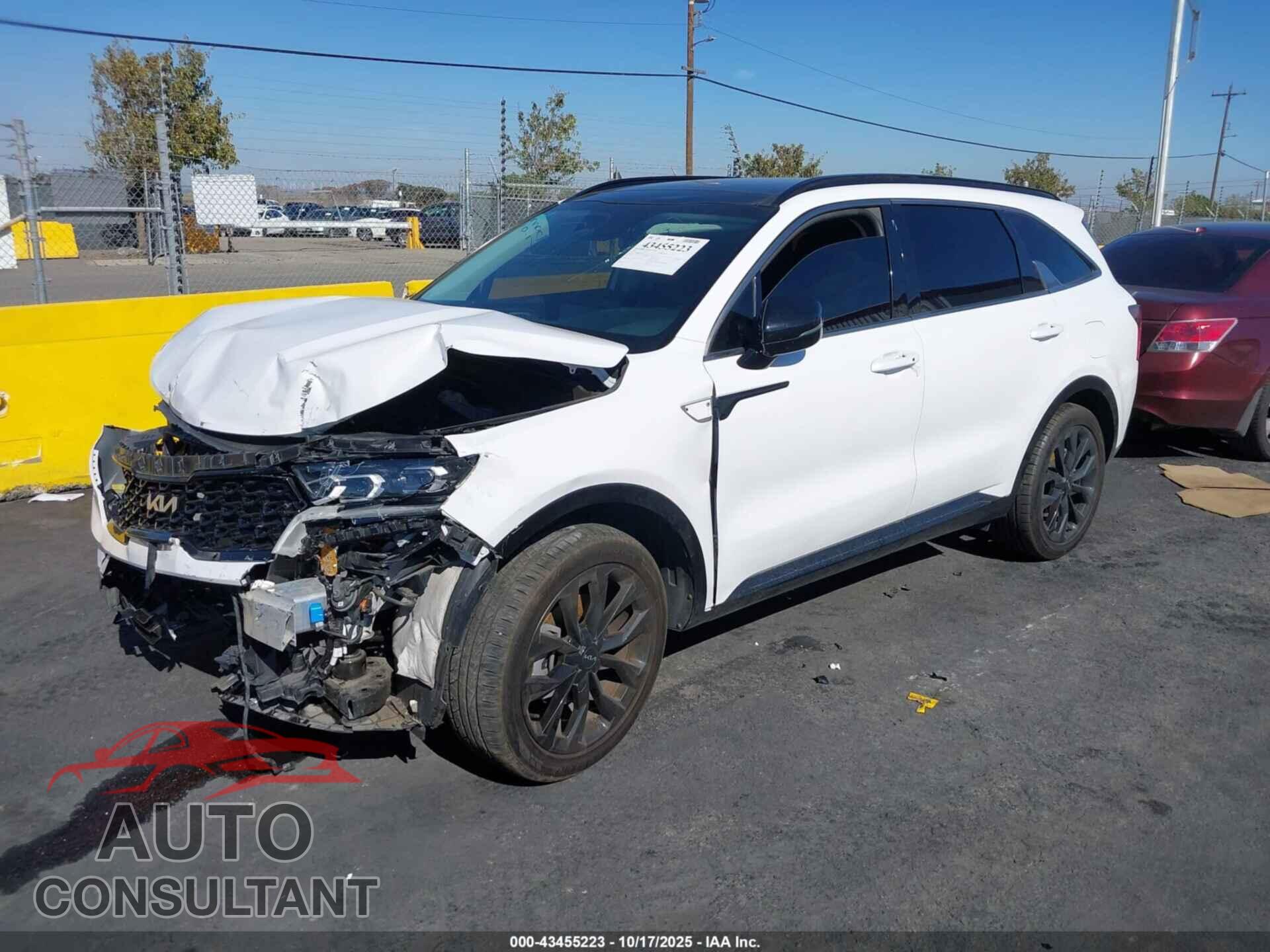 KIA SORENTO 2022 - 5XYRKDLF2NG081576