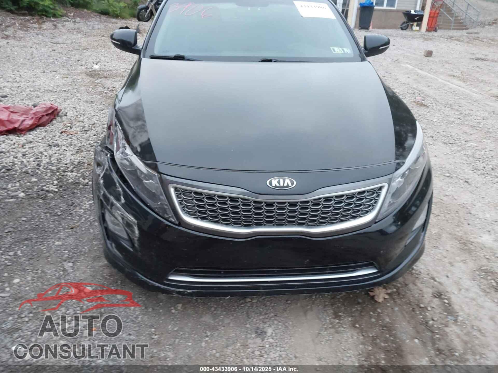 KIA OPTIMA HYBRID 2013 - KNAGM4AD5D5047719