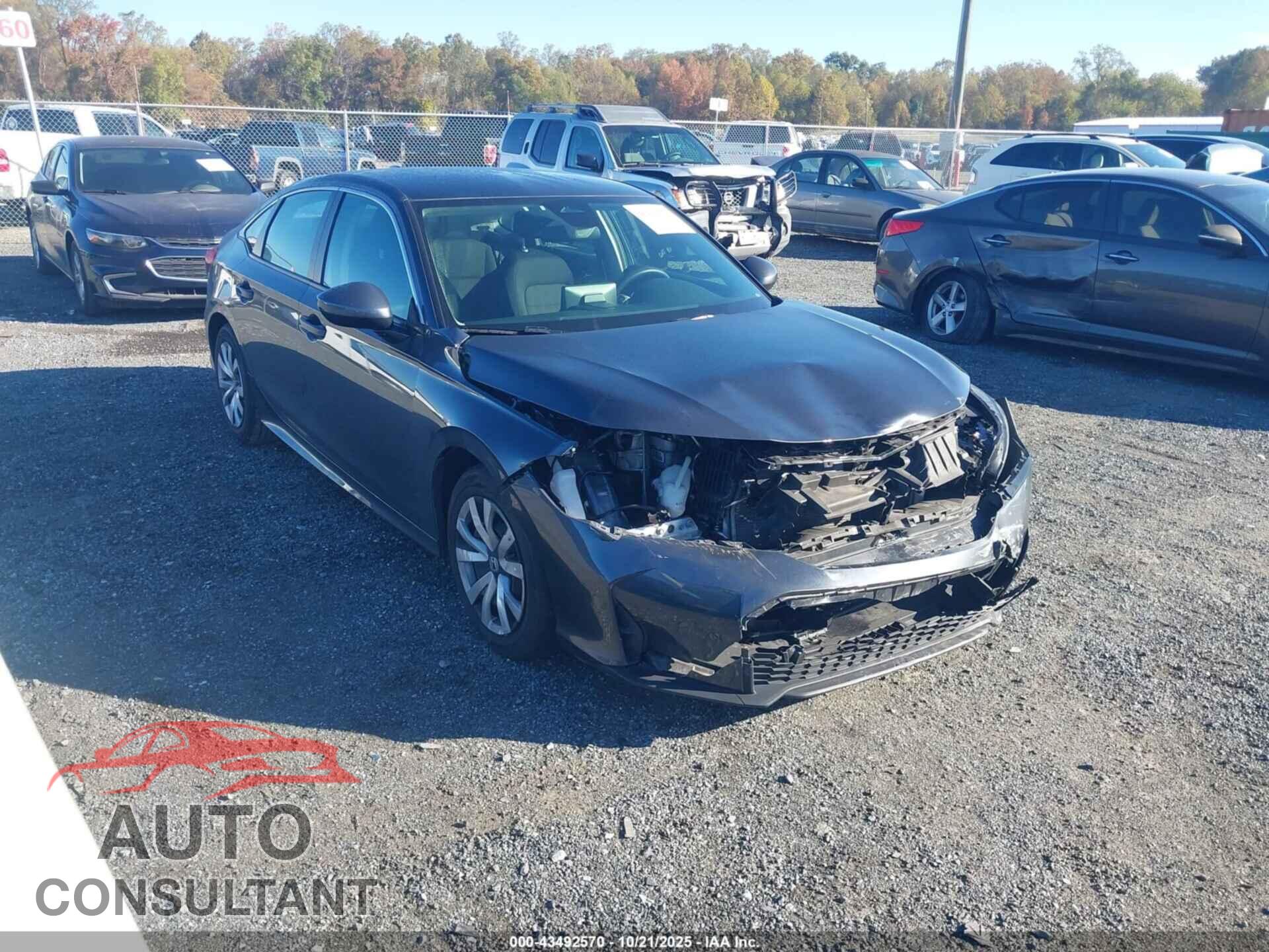 HONDA CIVIC 2025 - 2HGFE2F21SH506677