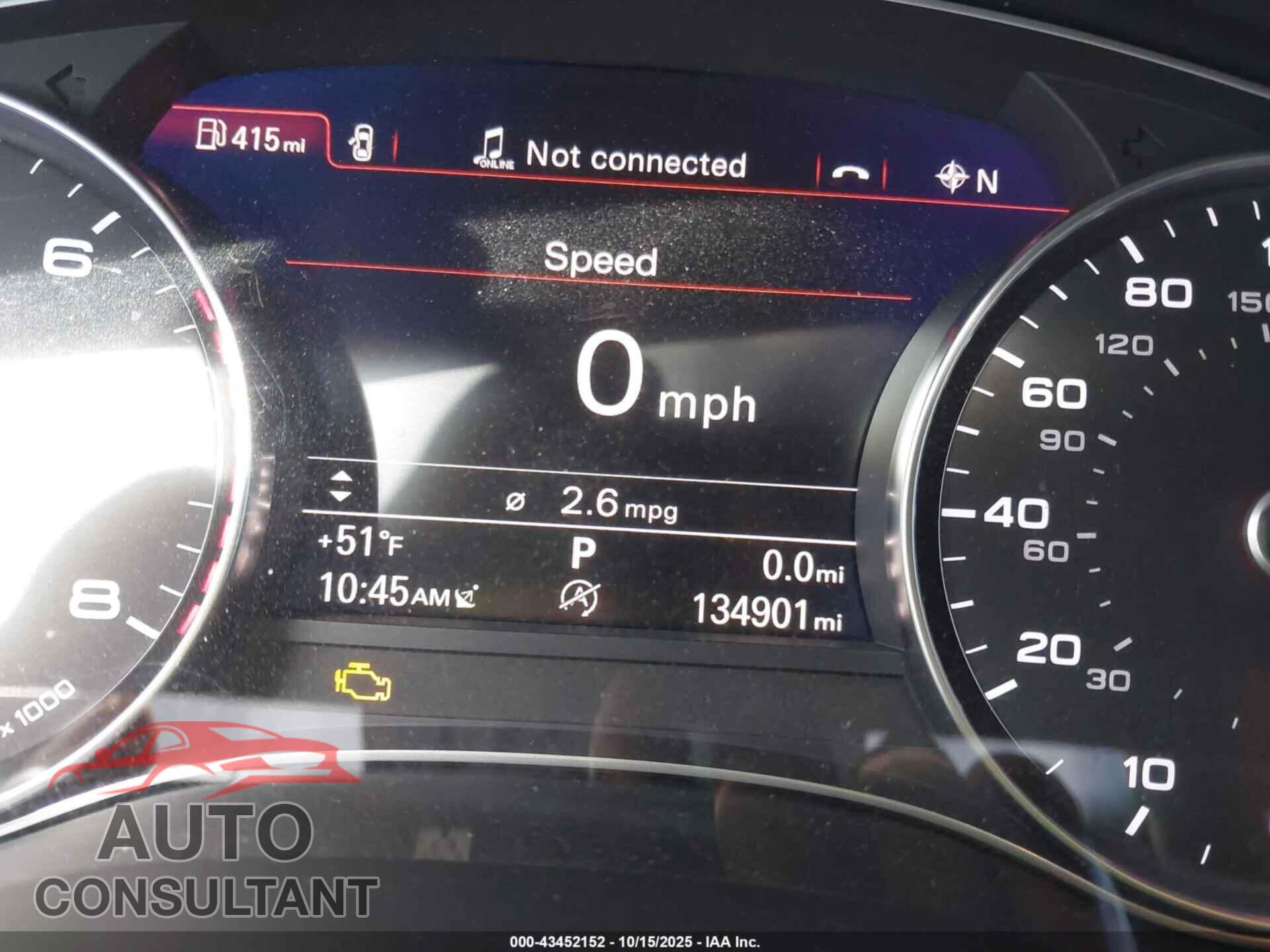 AUDI A6 2016 - WAUFGAFC2GN006891