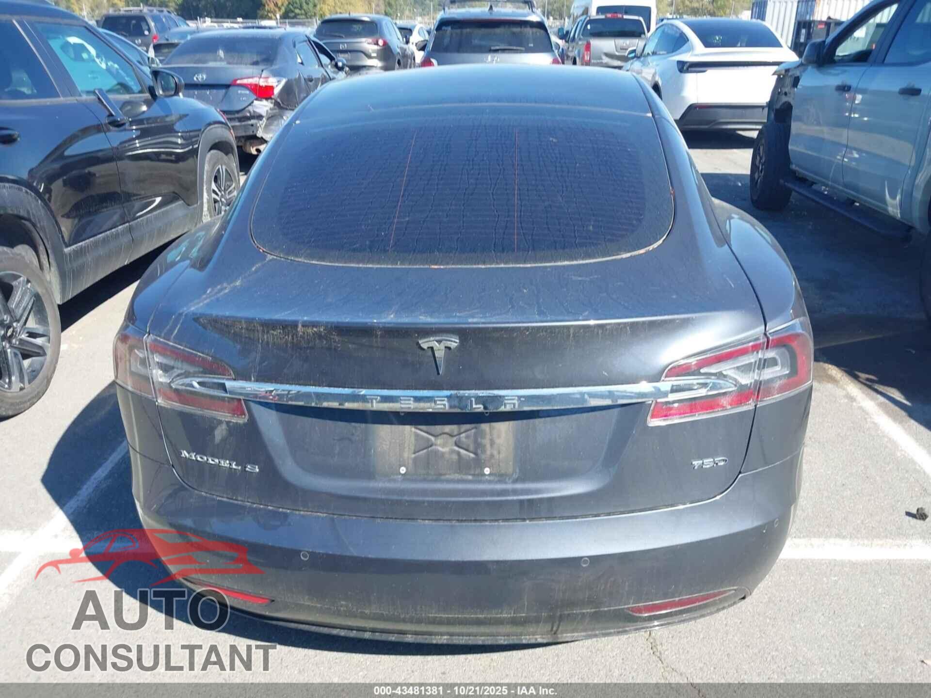 TESLA MODEL S 2017 - 5YJSA1E25HF213092