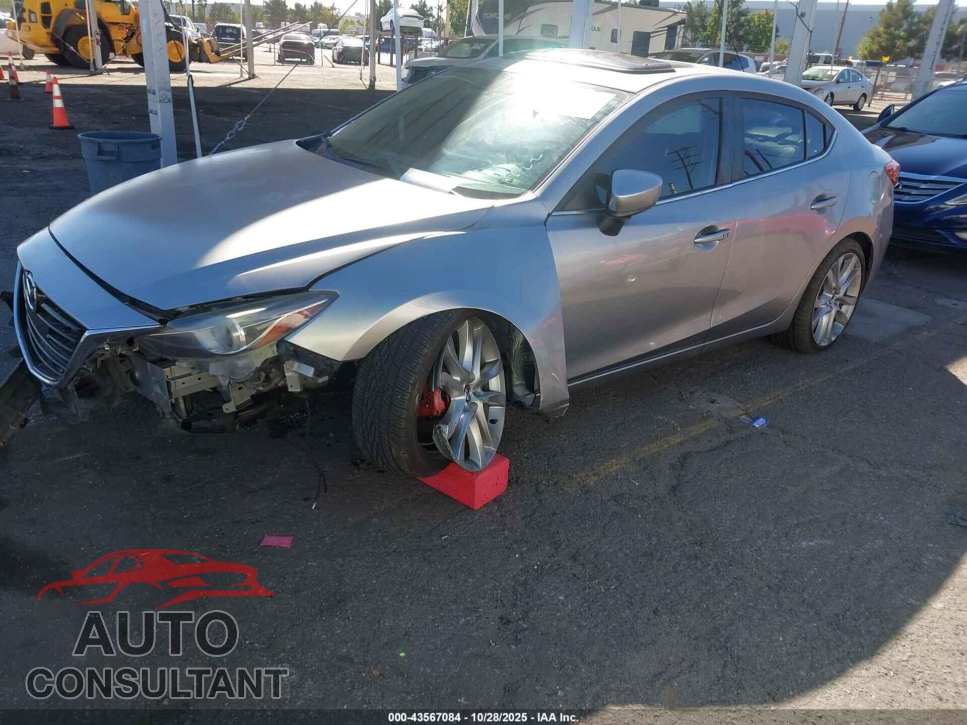 MAZDA MAZDA3 2014 - JM1BM1W39E1200896