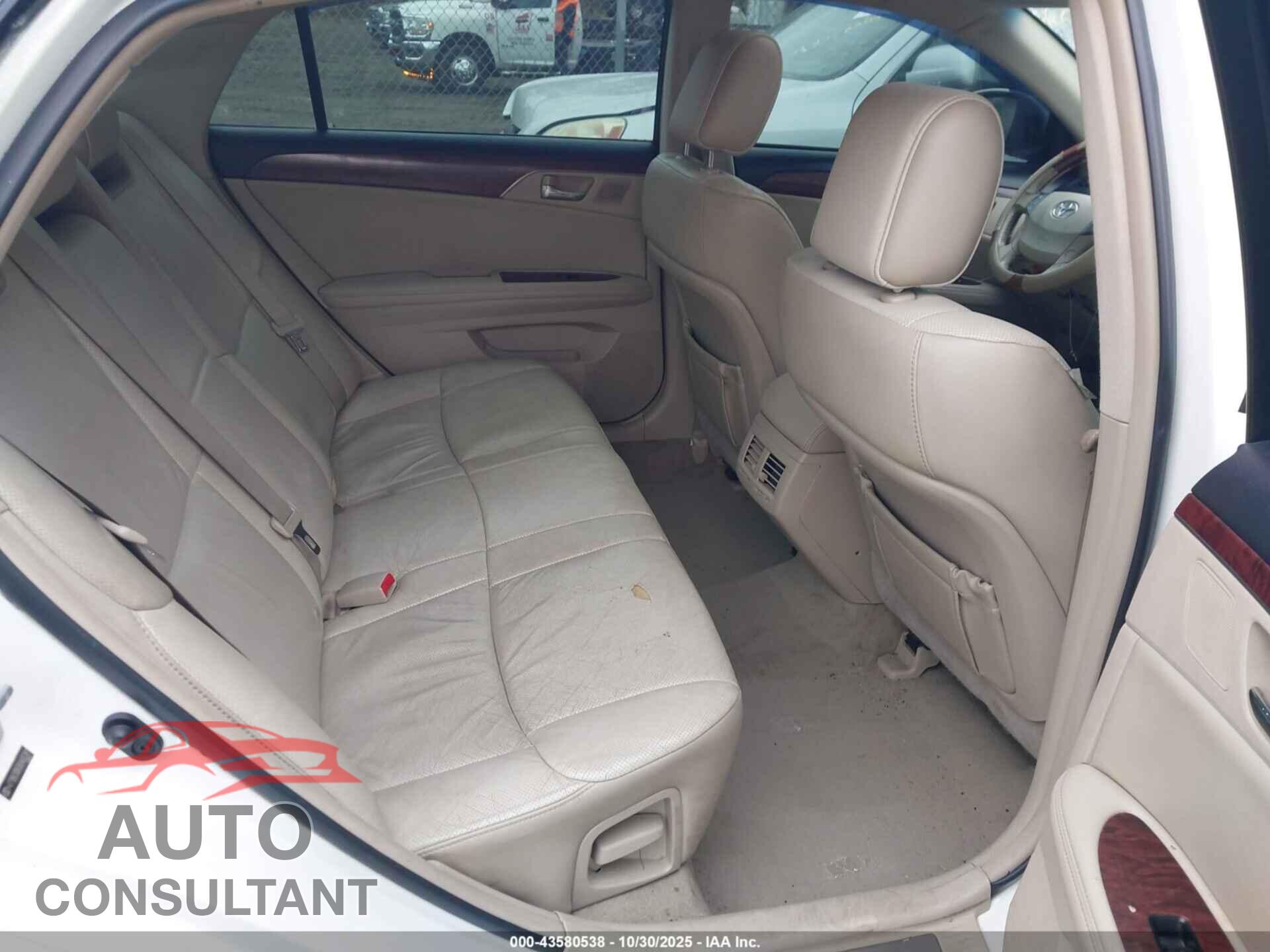 TOYOTA AVALON 2011 - 4T1BK3DB5BU405391