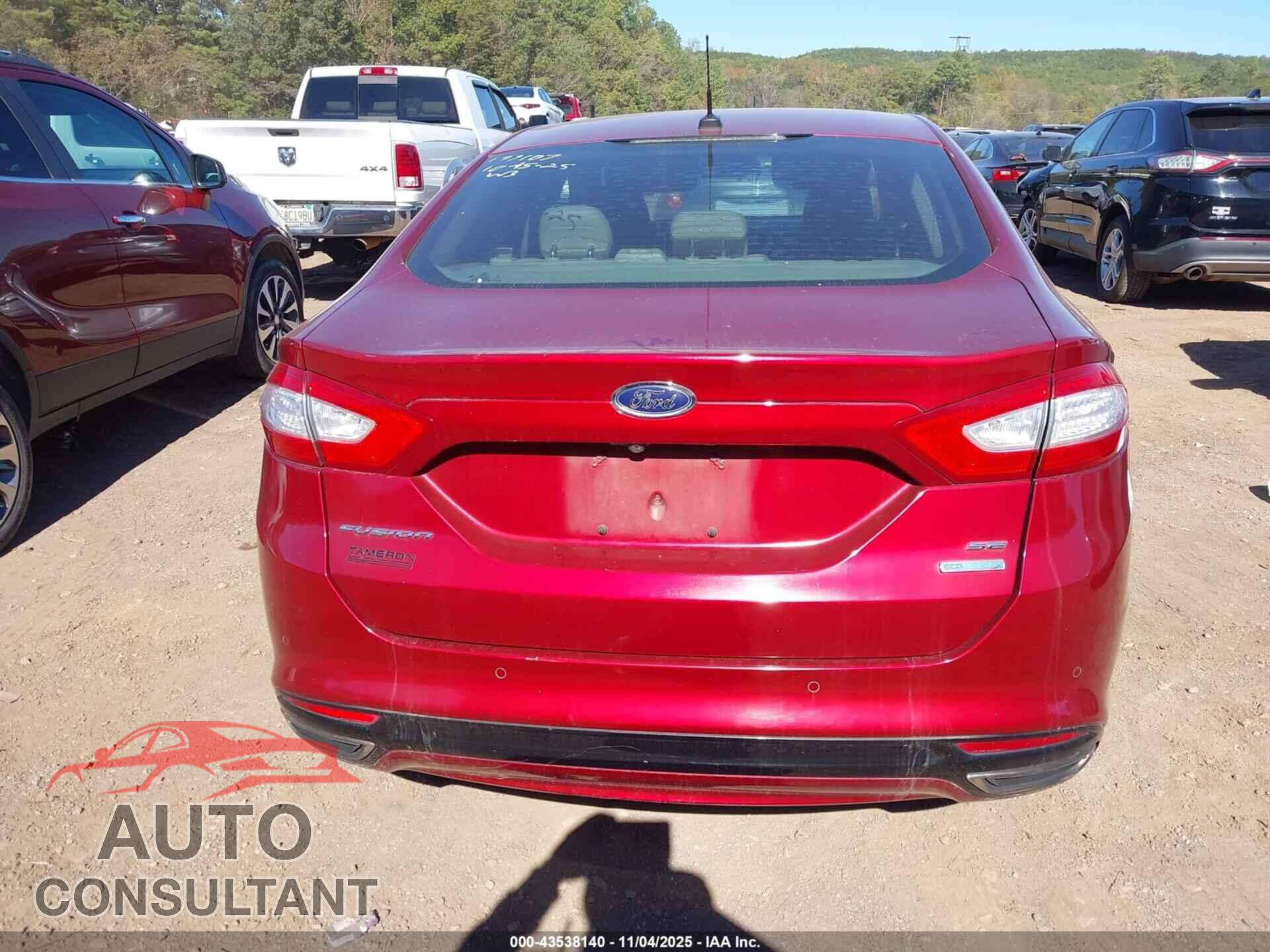 FORD FUSION 2016 - 3FA6P0H96GR243126