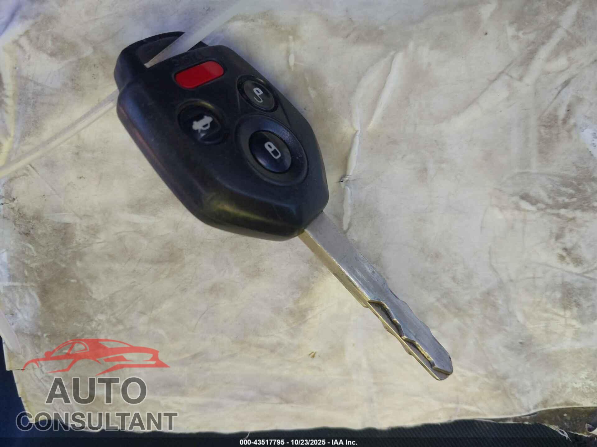 SUBARU OUTBACK 2011 - 4S4BRDGC1B2401470