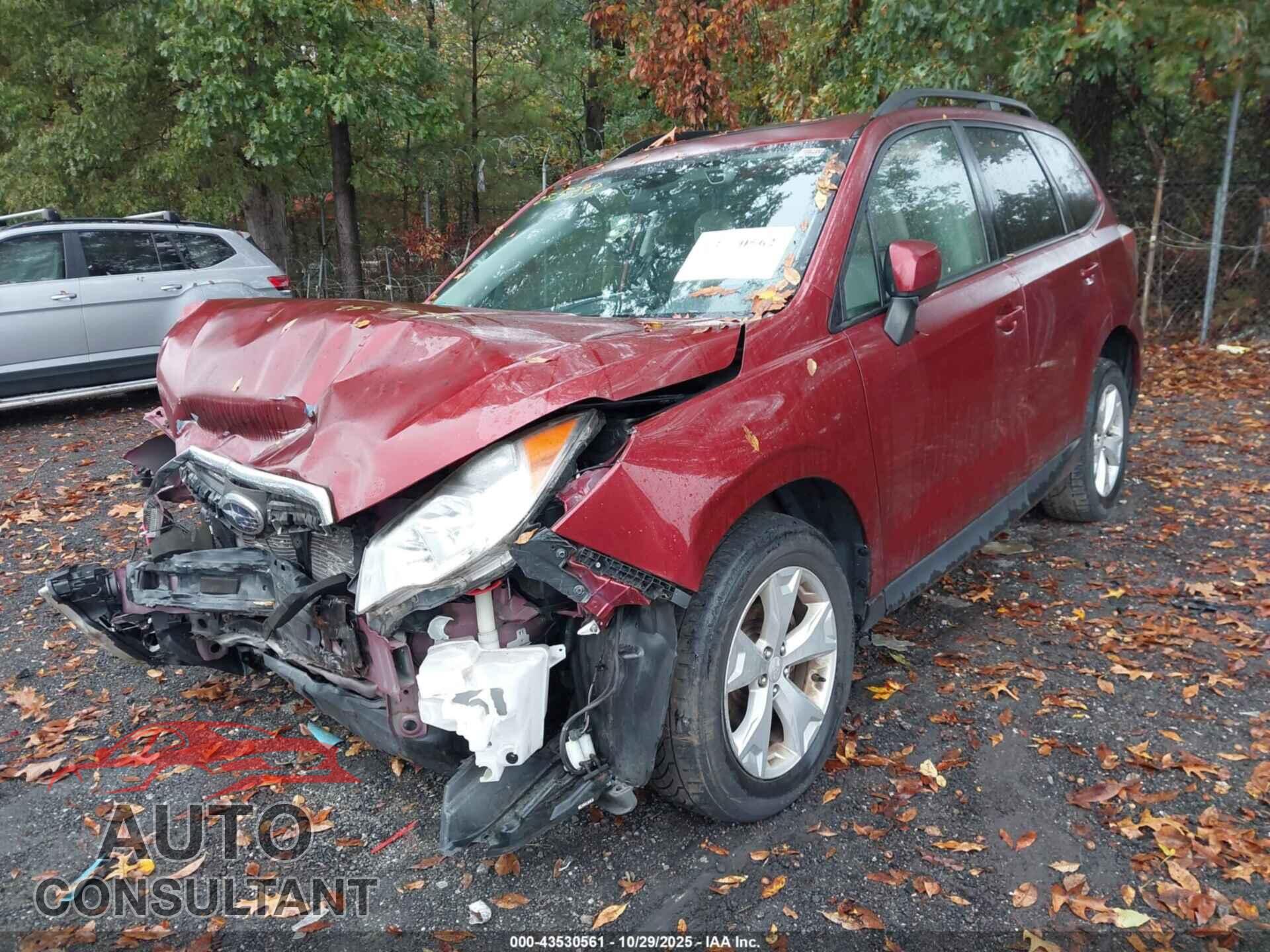 SUBARU FORESTER 2015 - JF2SJAFC8FH498411