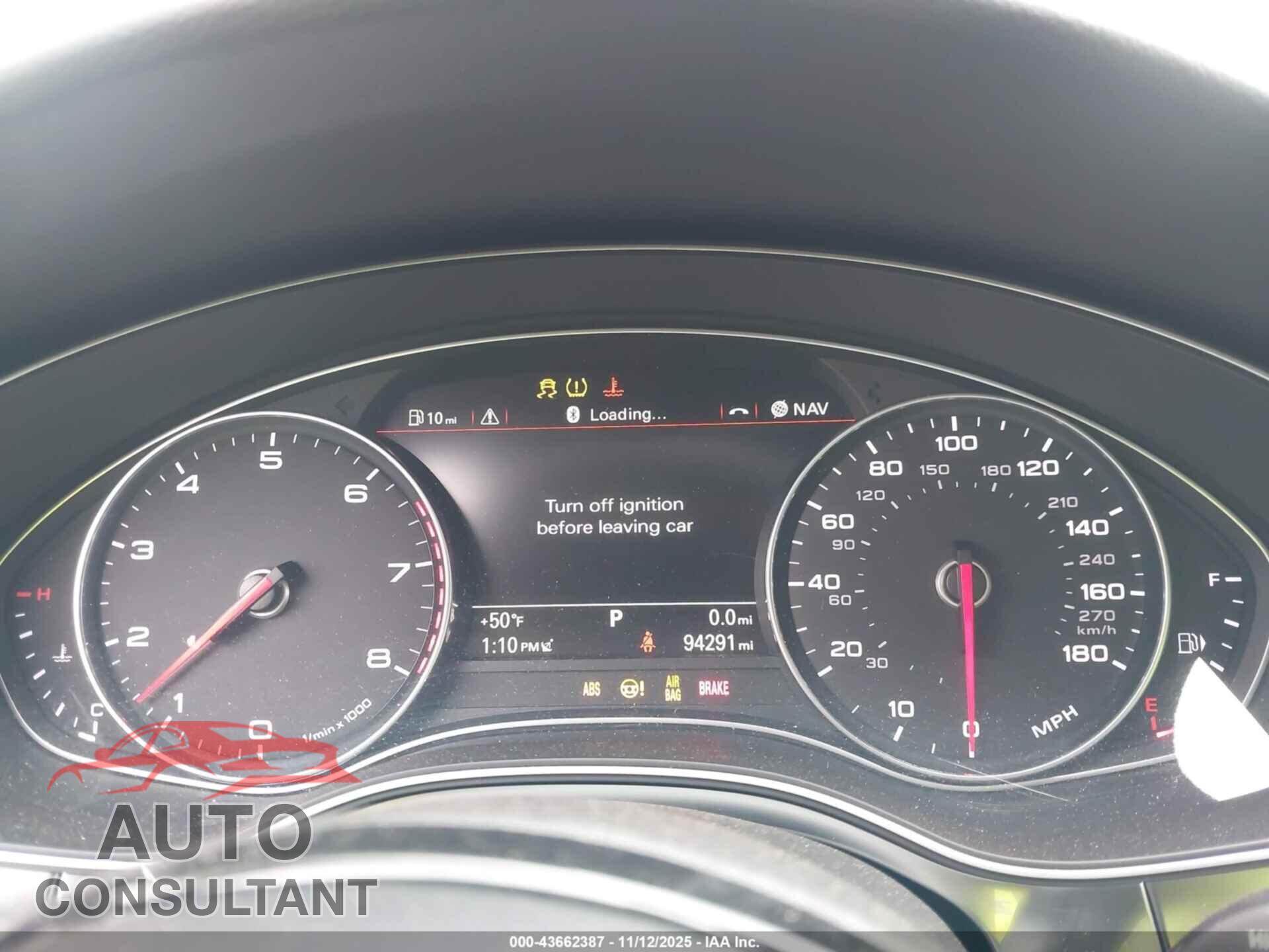 AUDI A6 2014 - WAUFGAFC9EN082170