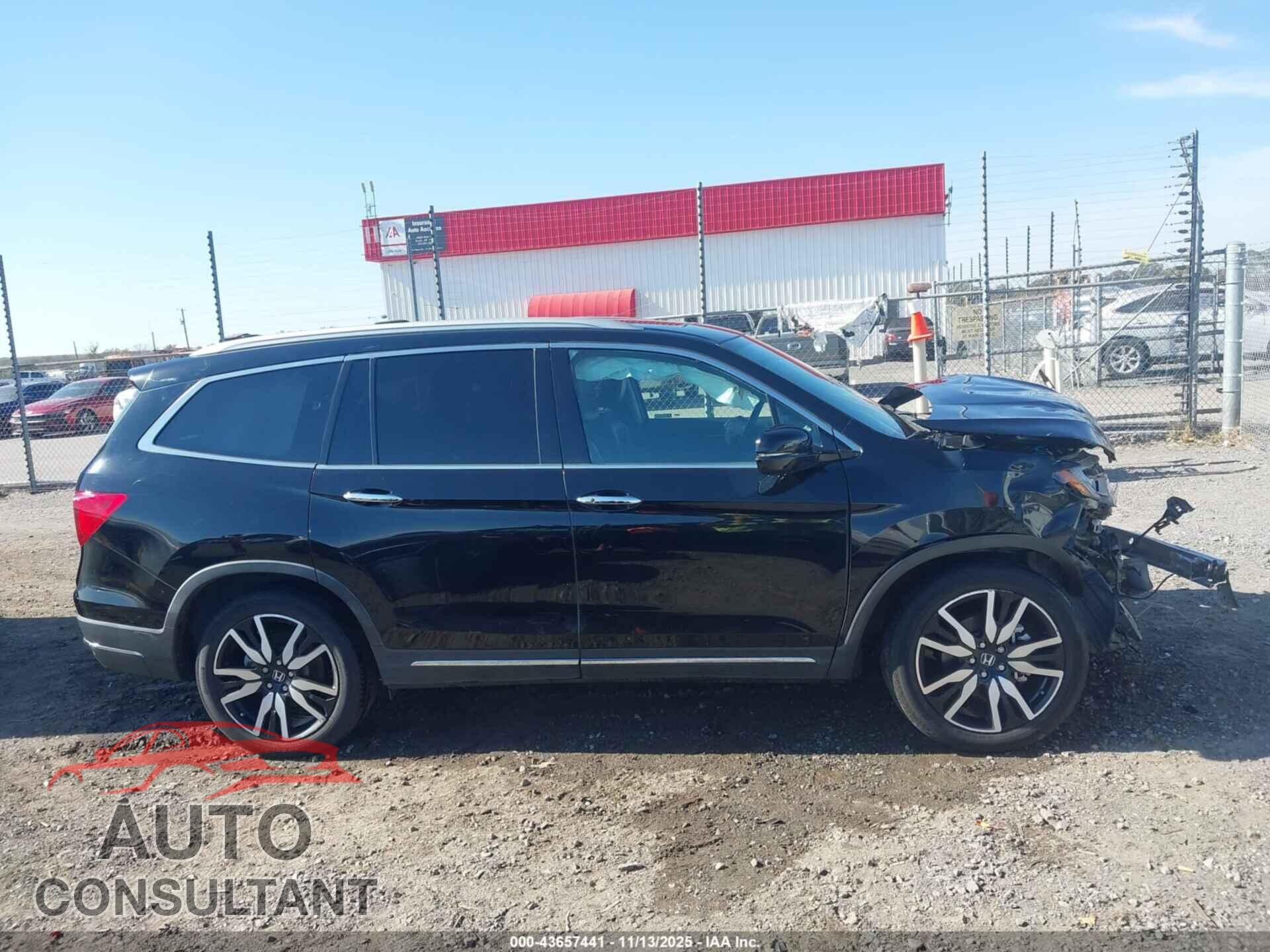 HONDA PILOT 2019 - 5FNYF6H08KB030828