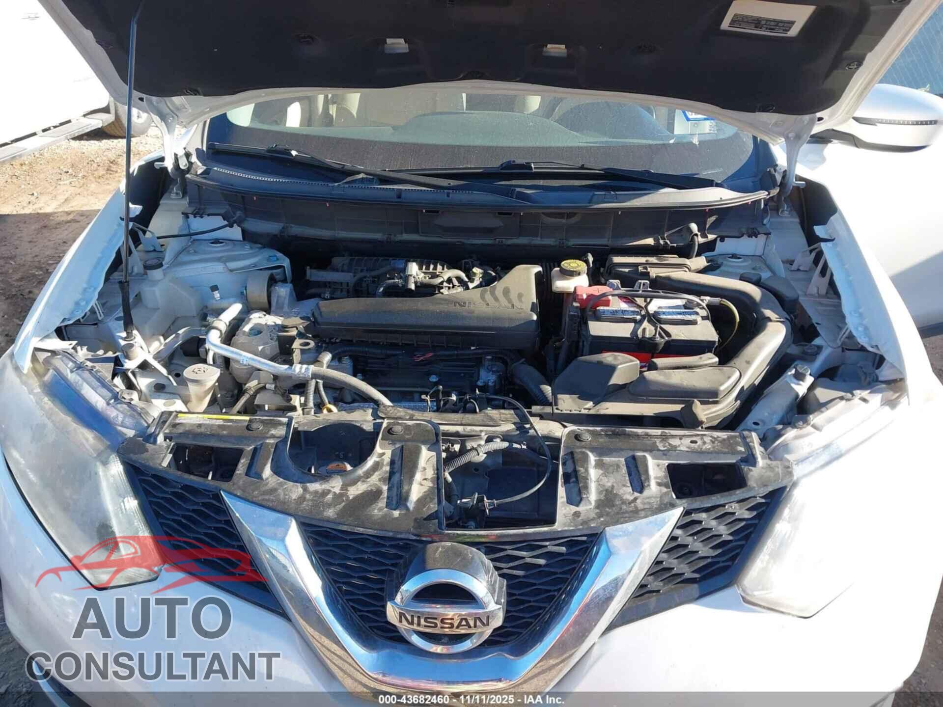 NISSAN ROGUE 2016 - KNMAT2MT5GP598387