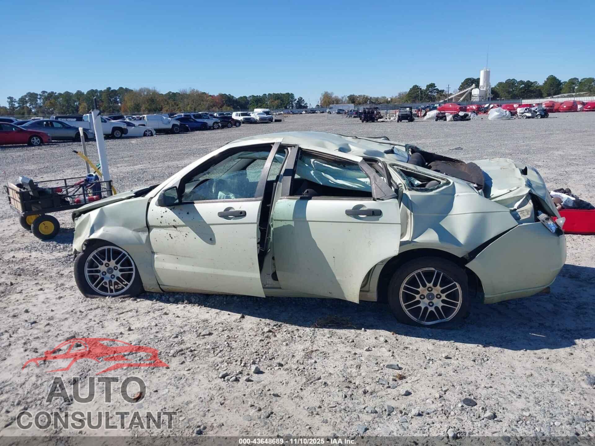 FORD FOCUS 2010 - 1FAHP3FN1AW184792