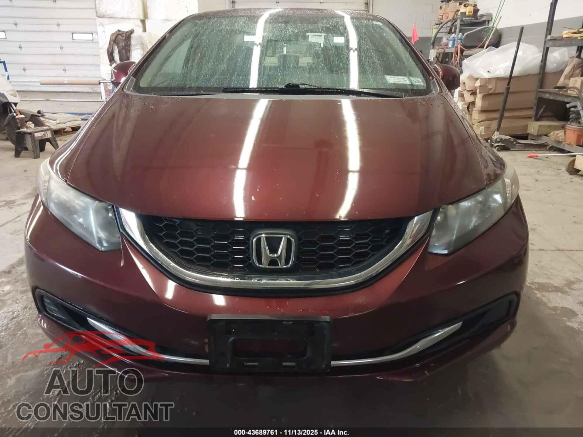HONDA CIVIC 2013 - 19XFB2F58DE060768