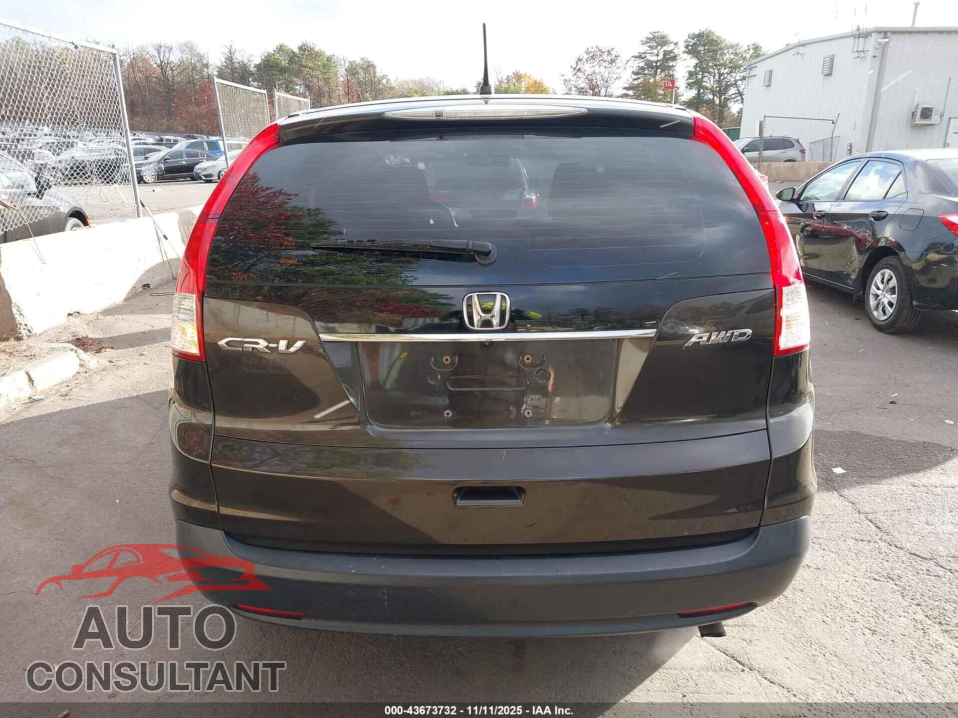 HONDA CR-V 2013 - 5J6RM4H37DL012937