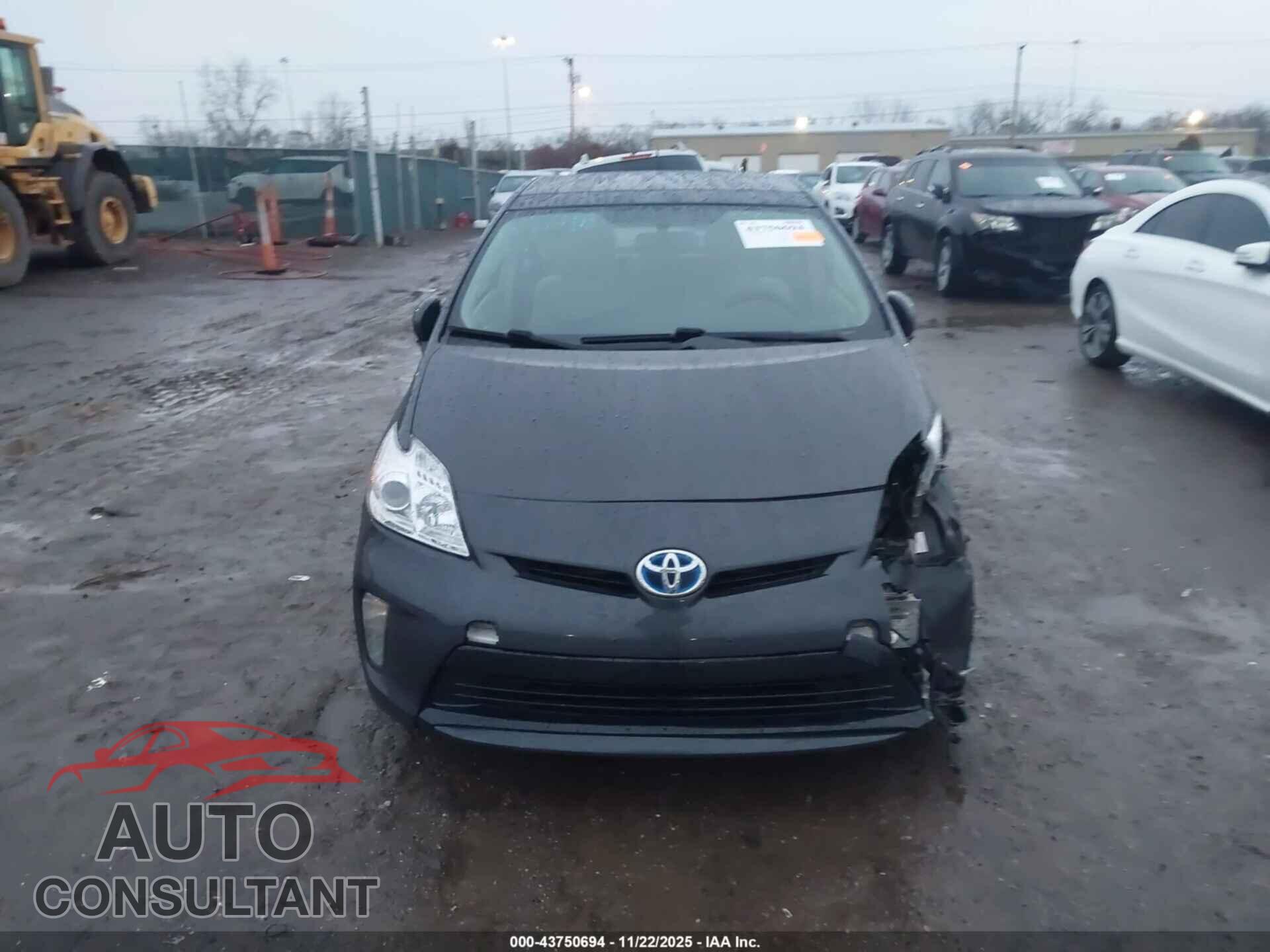 TOYOTA PRIUS 2012 - JTDKN3DU2C5432086
