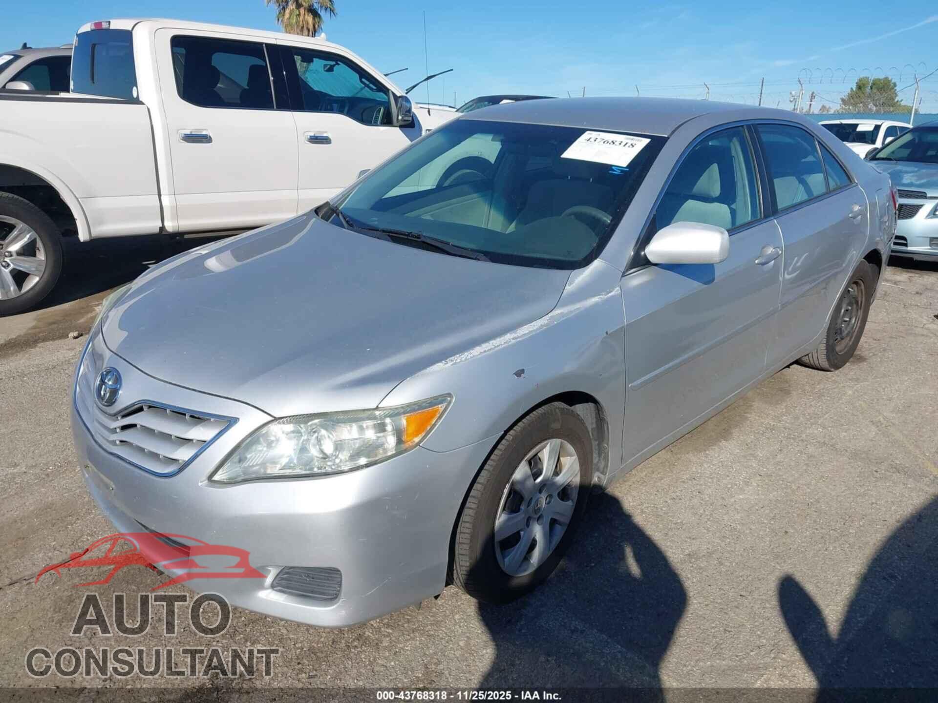 TOYOTA CAMRY 2011 - 4T4BF3EK8BR106924