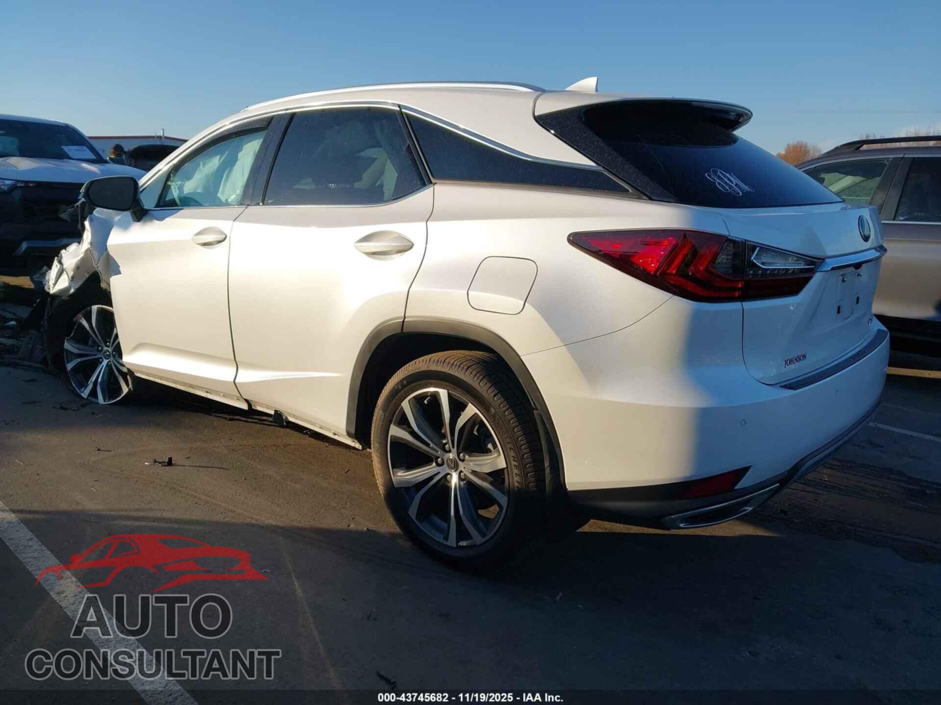 LEXUS RX 350 2022 - 2T2HZMAA4NC259039