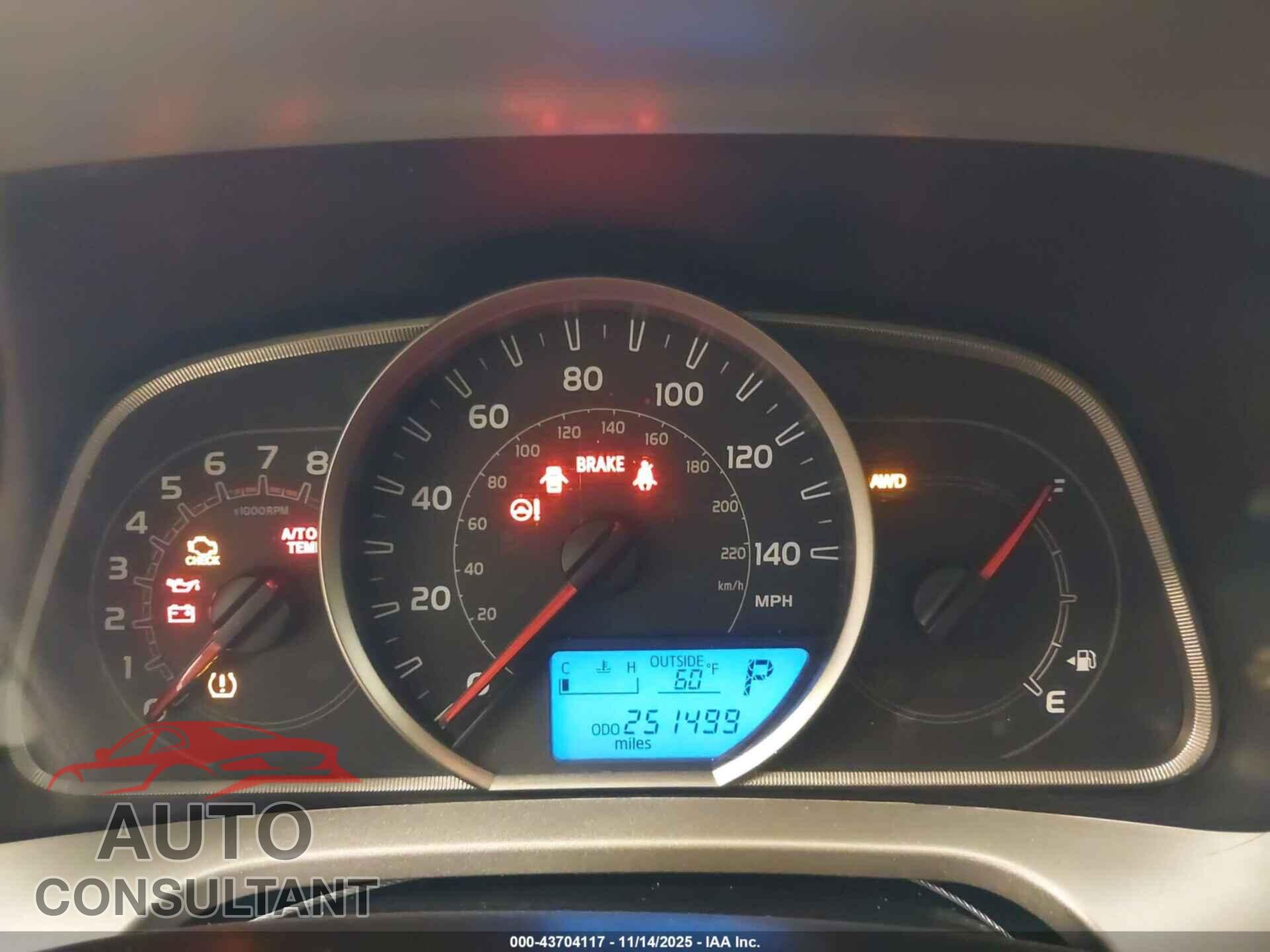 TOYOTA RAV4 2015 - 2T3BFREV7FW277801