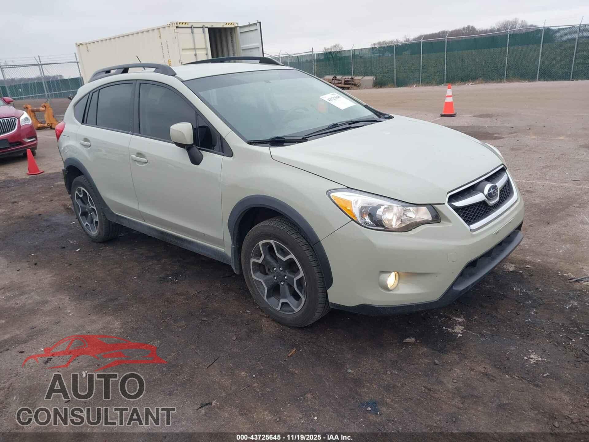 SUBARU XV CROSSTREK 2014 - JF2GPAGC5E8258413