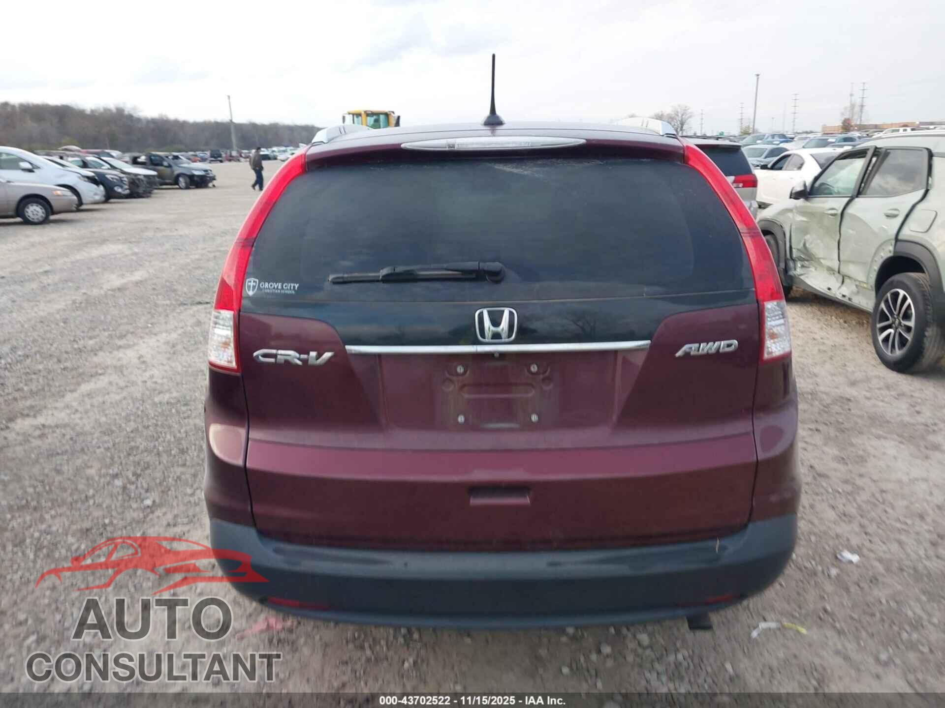 HONDA CR-V 2014 - 5J6RM4H75EL037288
