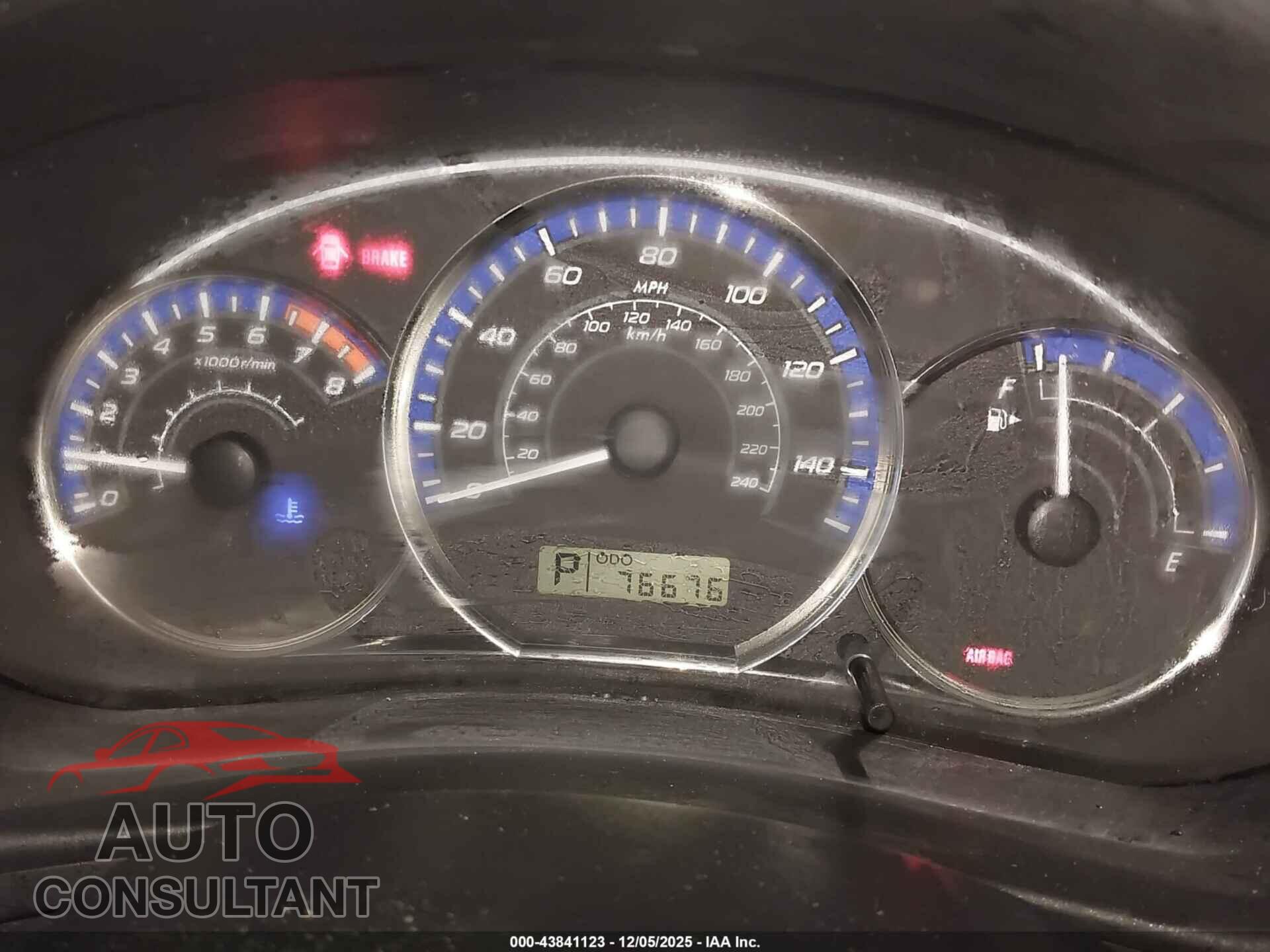 SUBARU FORESTER 2011 - JF2SHAECXBH771386