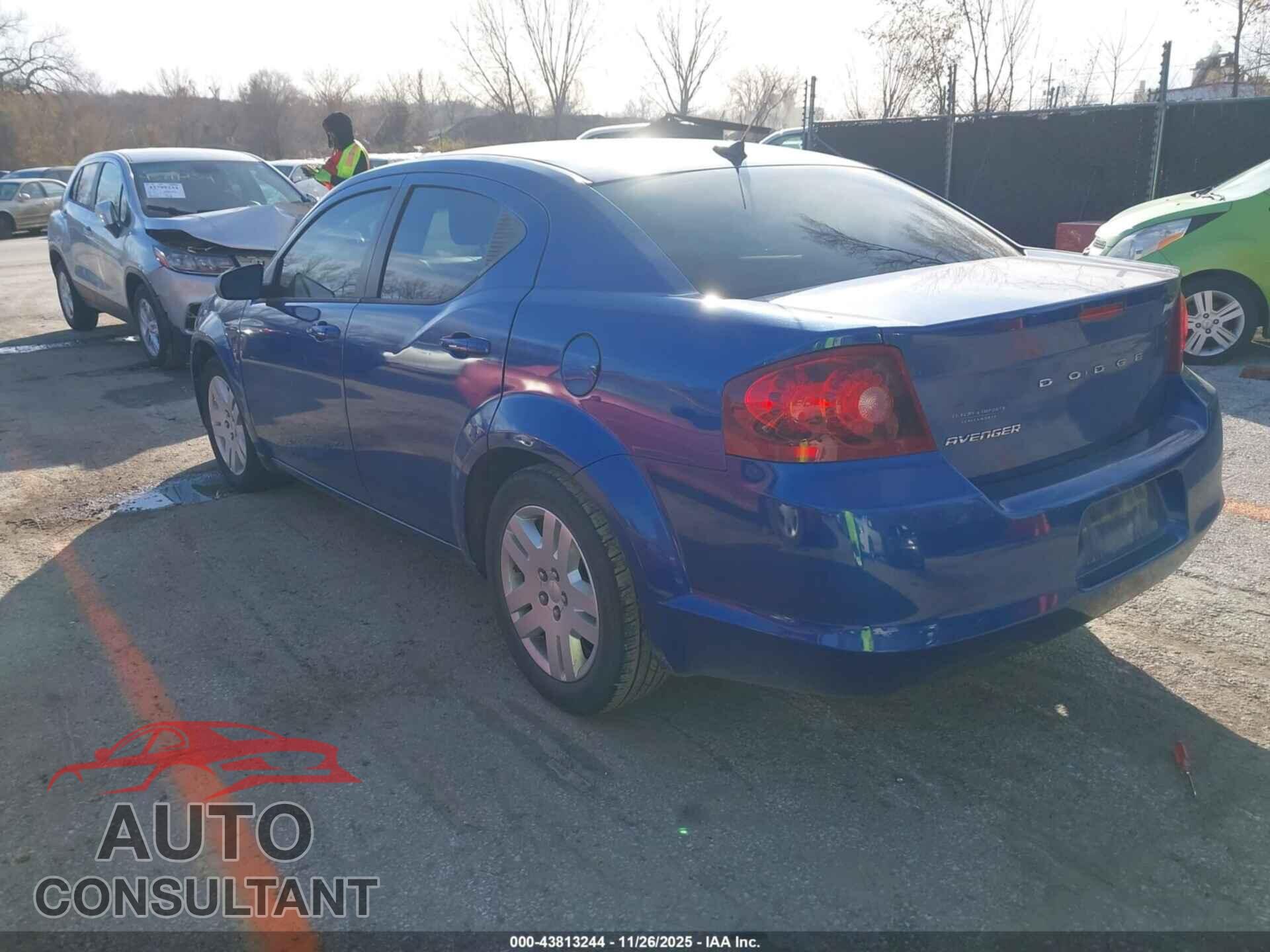 DODGE AVENGER 2013 - 1C3CDZAB4DN581263