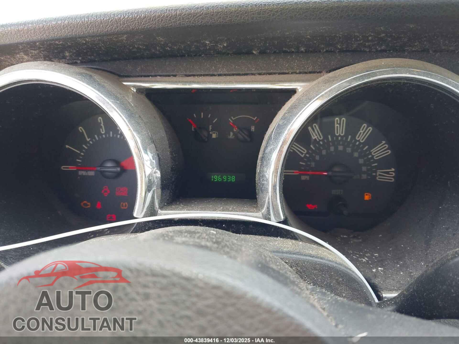 FORD MUSTANG 2009 - 1ZVHT80N995136919