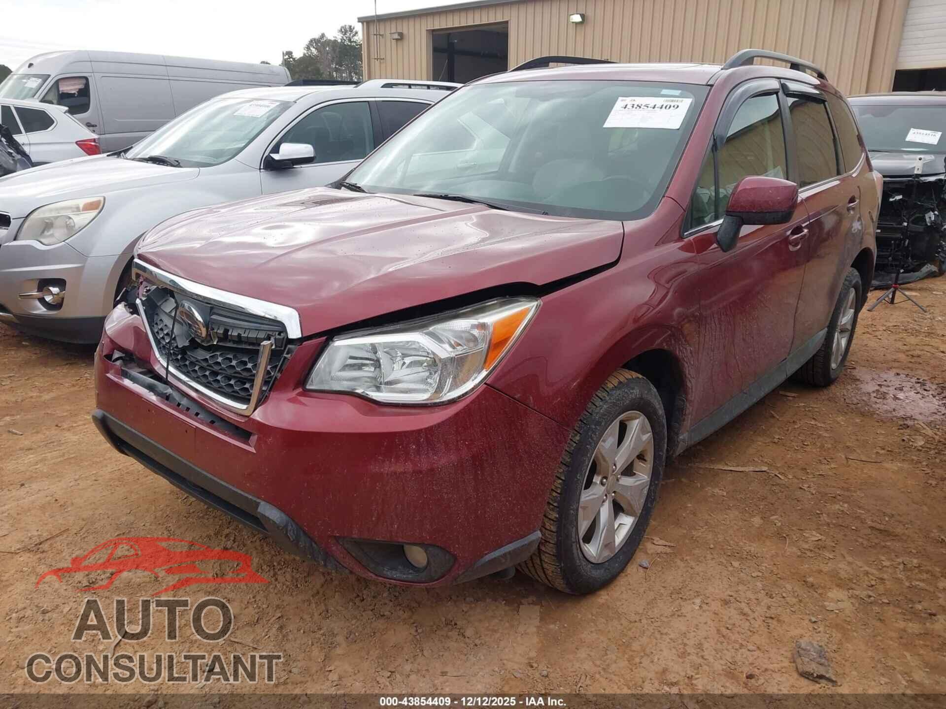 SUBARU FORESTER 2014 - JF2SJAHC6EH448571