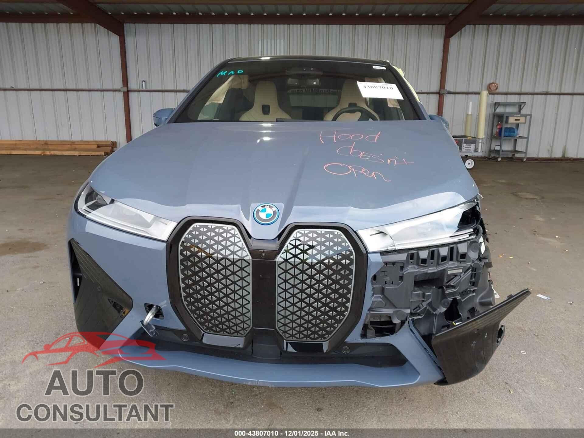 BMW IX 2025 - WB523CF0XSCU61356