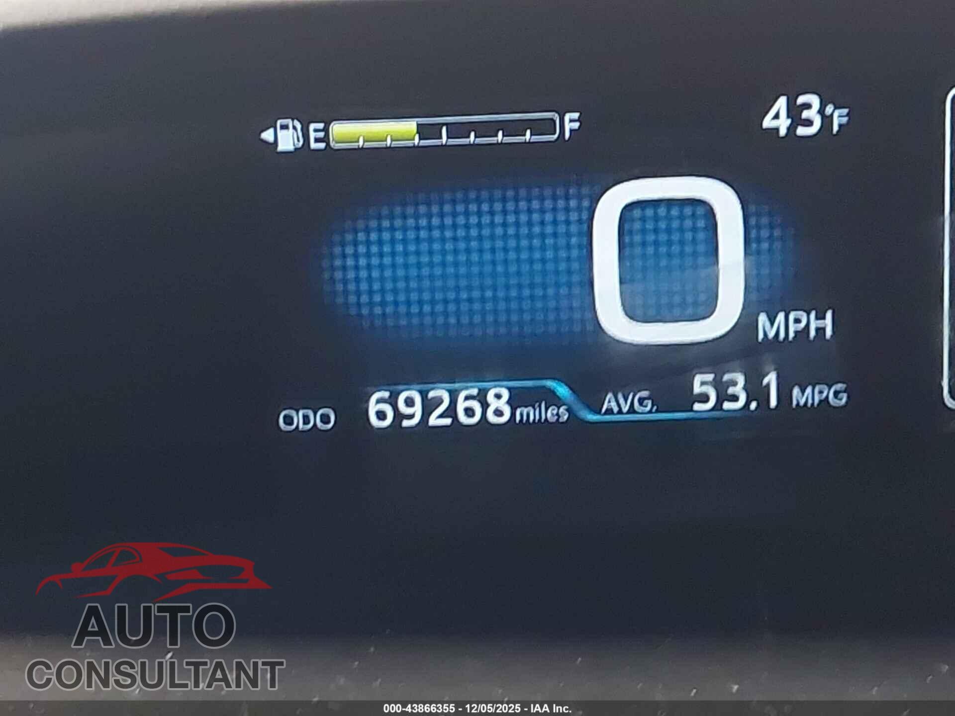 TOYOTA PRIUS 2017 - JTDKARFU7H3034547