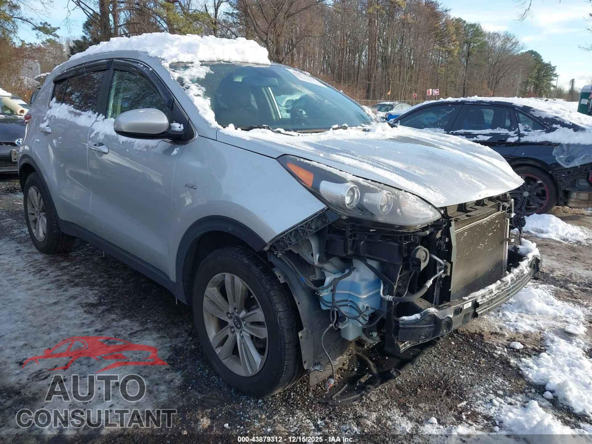 KIA SPORTAGE 2017 - KNDPMCAC0H7217810