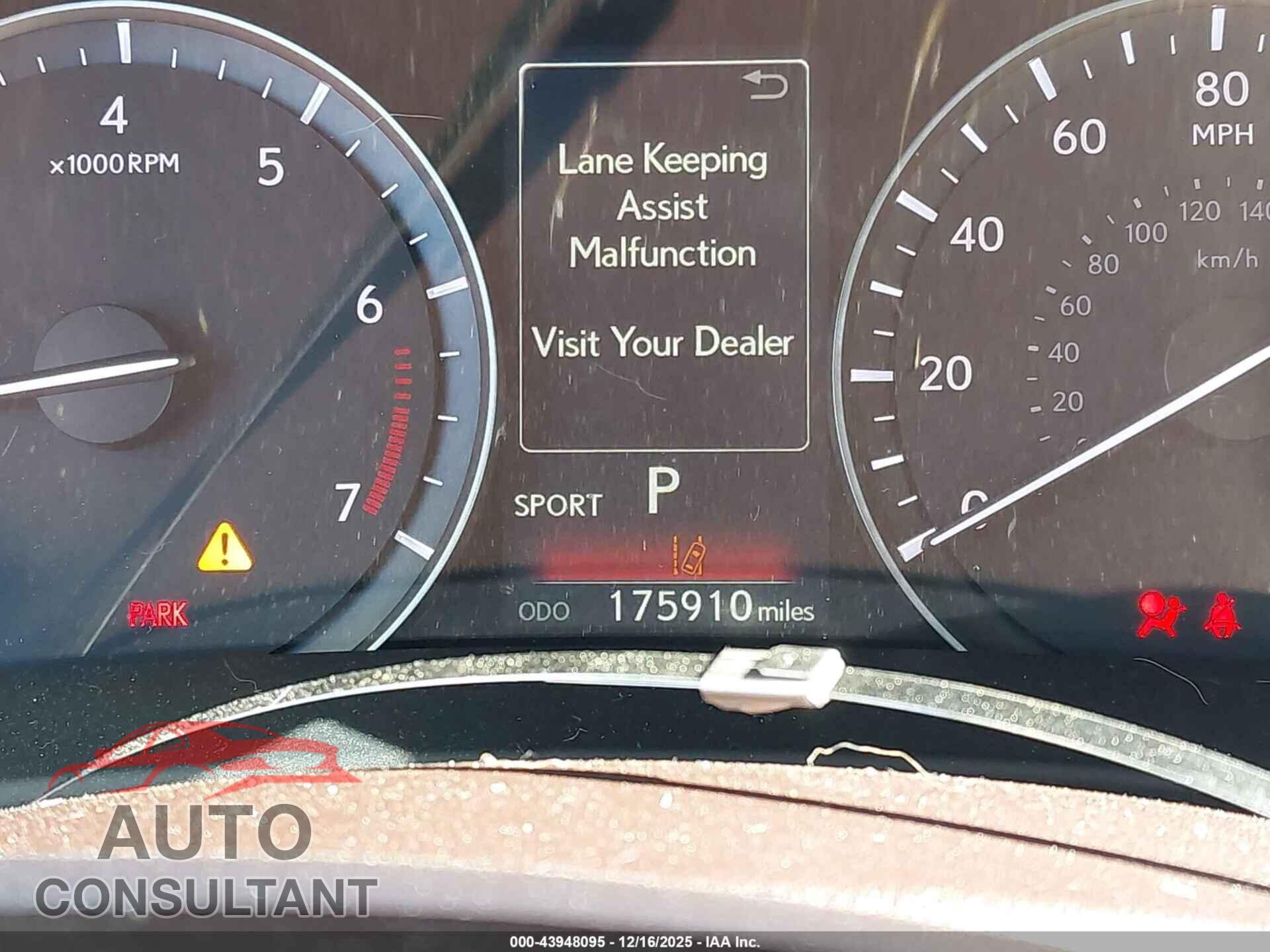 LEXUS RX 350 2016 - 2T2ZZMCA9GC031171