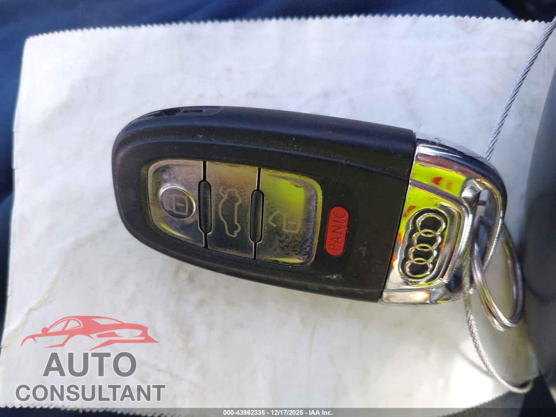 AUDI Q5 2013 - WA1CFAFP9DA009005
