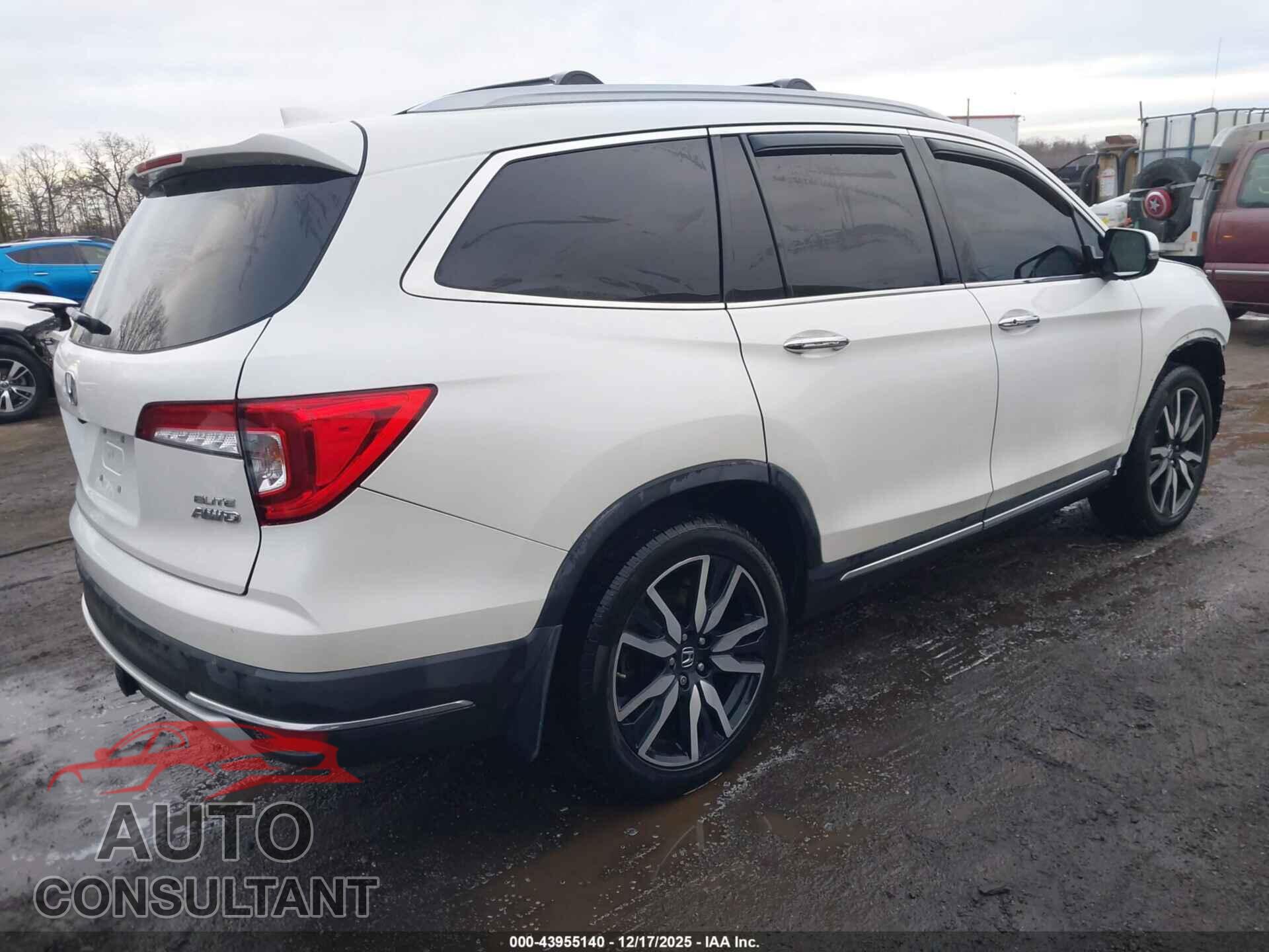 HONDA PILOT 2019 - 5FNYF6H07KB000106