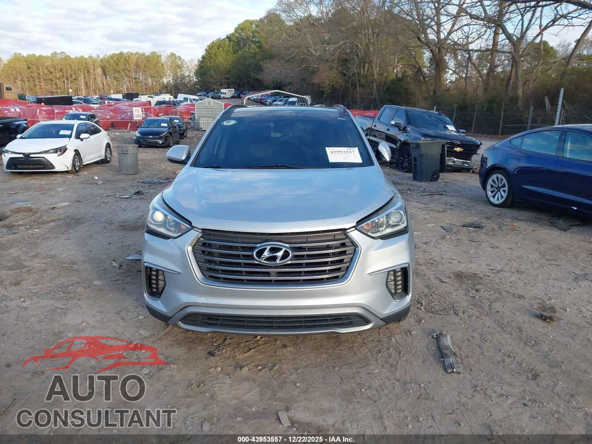 HYUNDAI SANTA FE 2017 - KM8SR4HF4HU193235