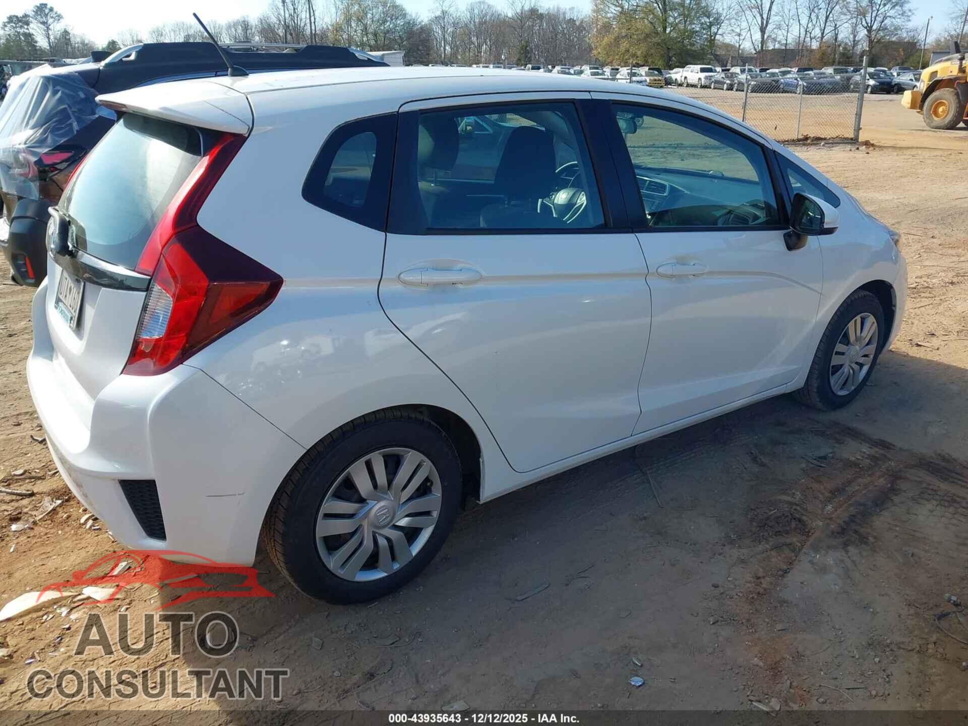 HONDA FIT 2017 - 3HGGK5H51HM709438