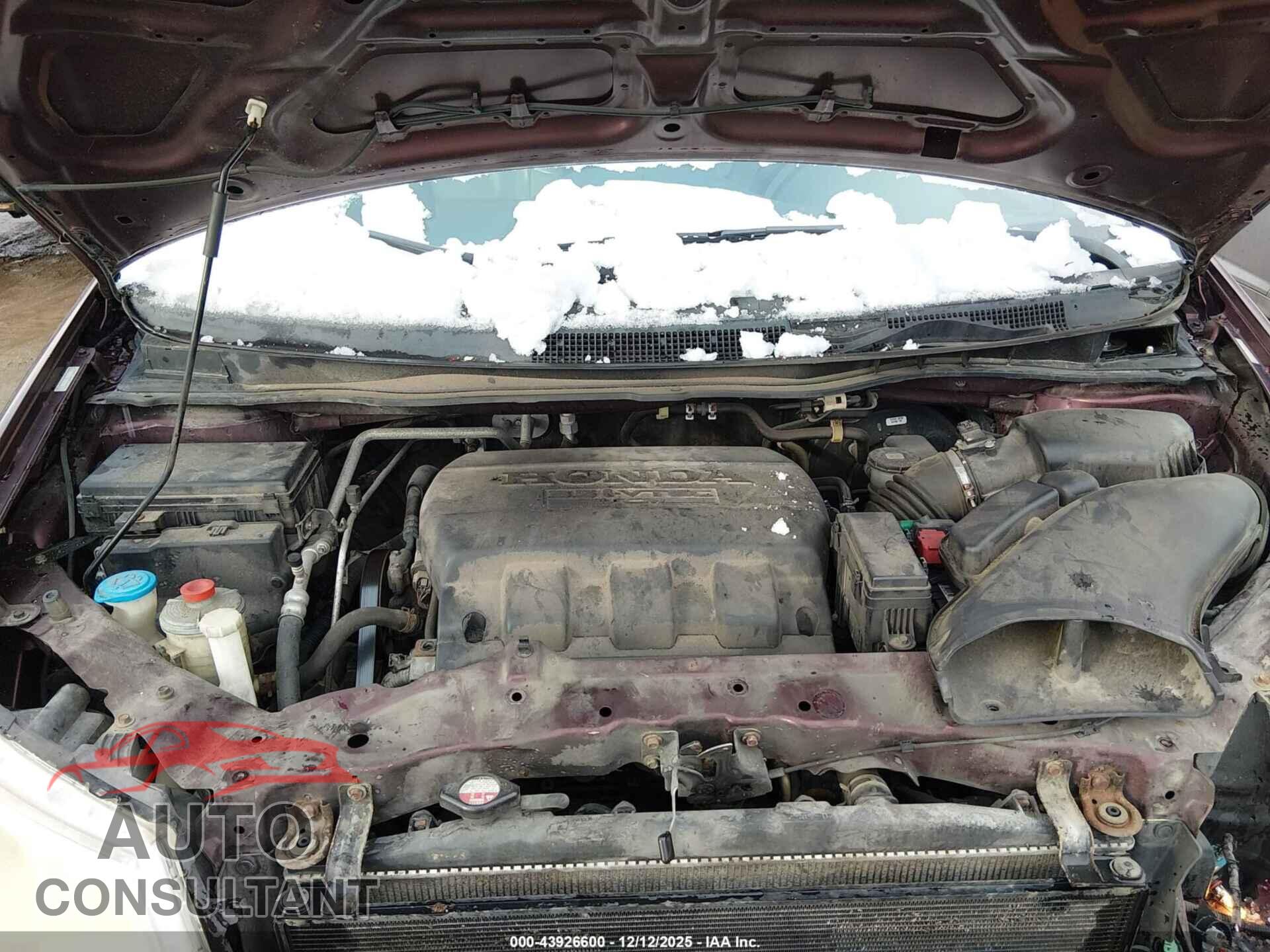 HONDA ODYSSEY 2012 - 5FNRL5H60CB044087