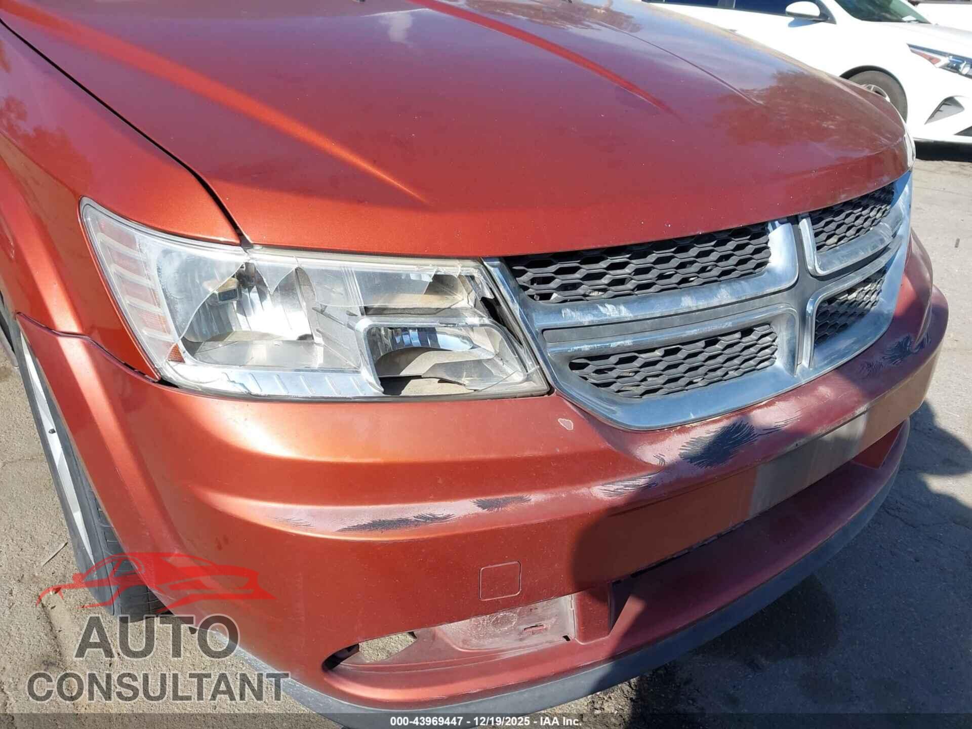 DODGE JOURNEY 2013 - 3C4PDCAB0DT650623