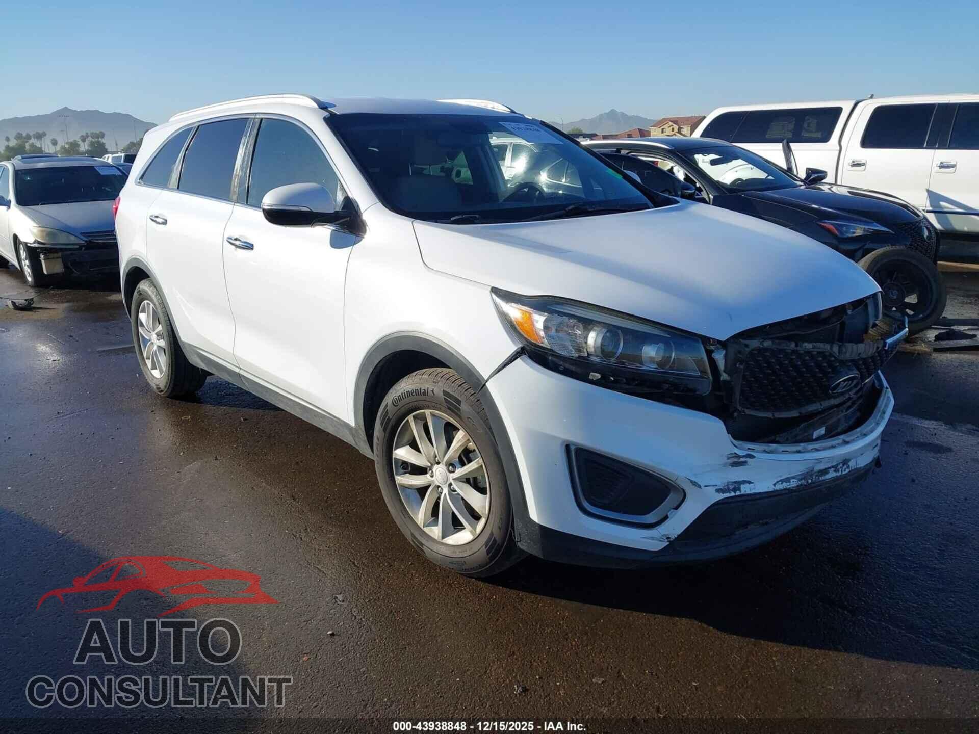 KIA SORENTO 2016 - 5XYPG4A55GG116147