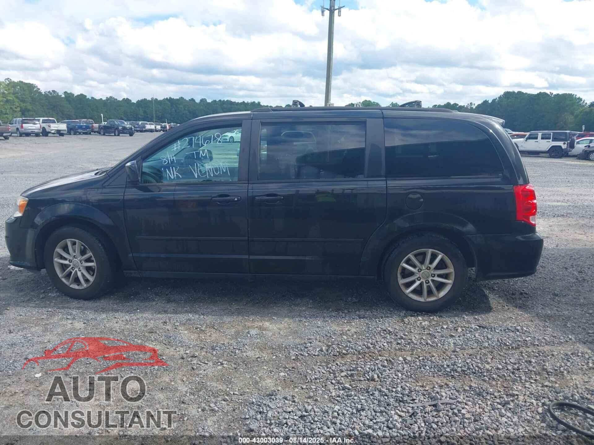 DODGE GRAND CARAVAN 2016 - 2C4RDGCG7GR274678