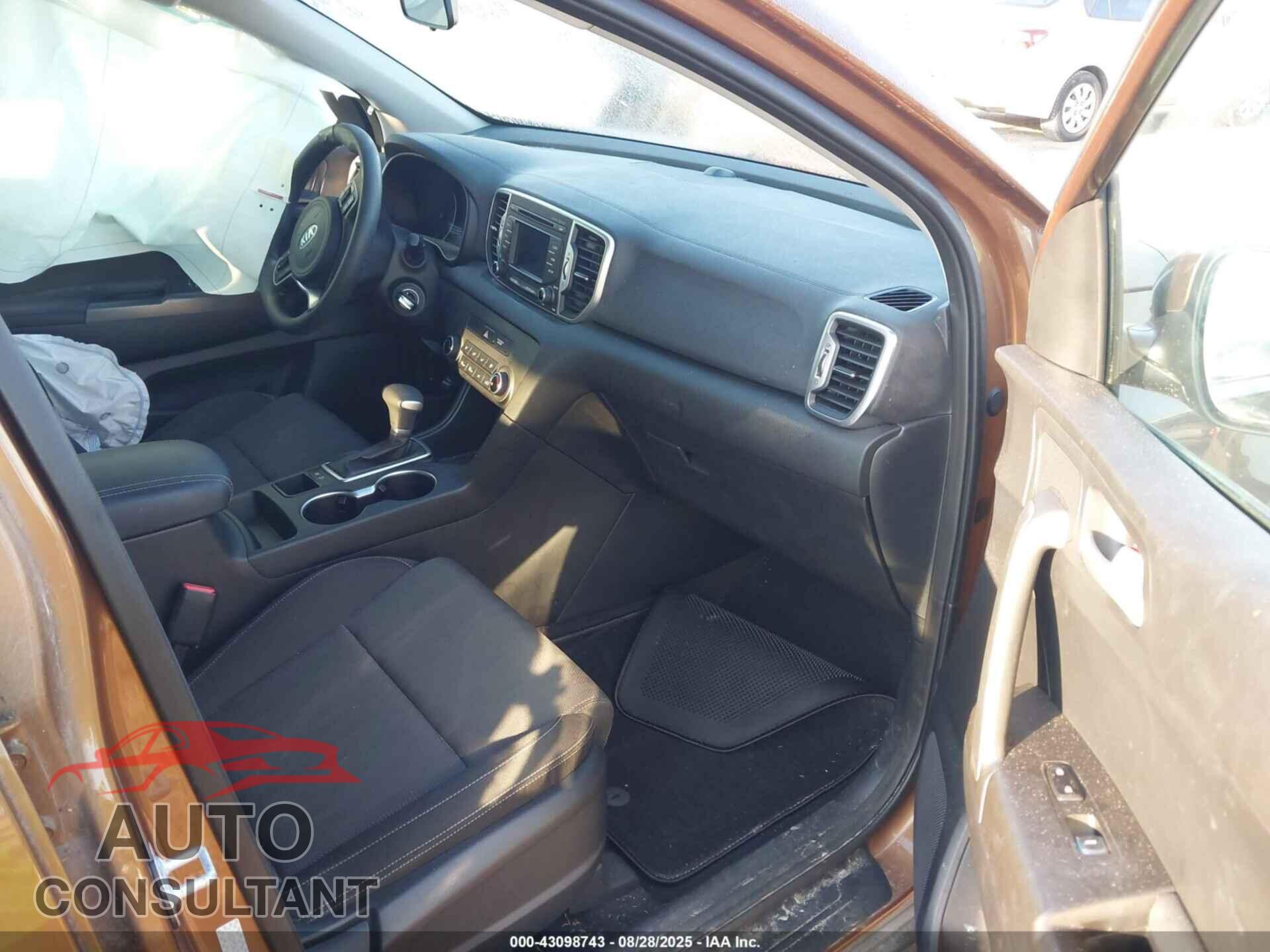 KIA SPORTAGE 2019 - KNDPM3AC2K7591178