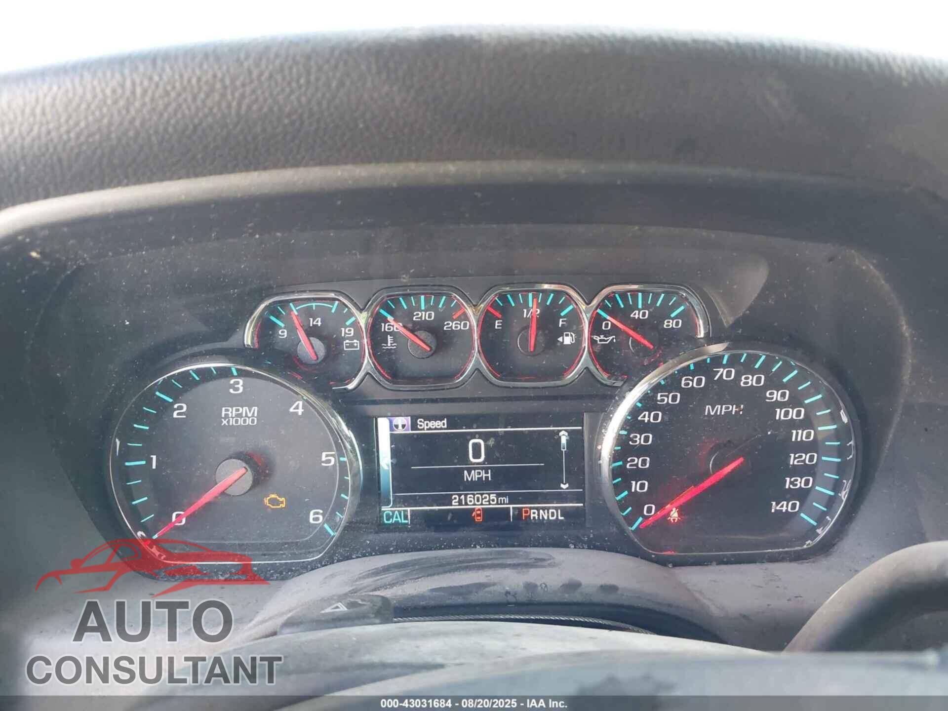 CHEVROLET SILVERADO 1500 2017 - 3GCPCREH9HG133209