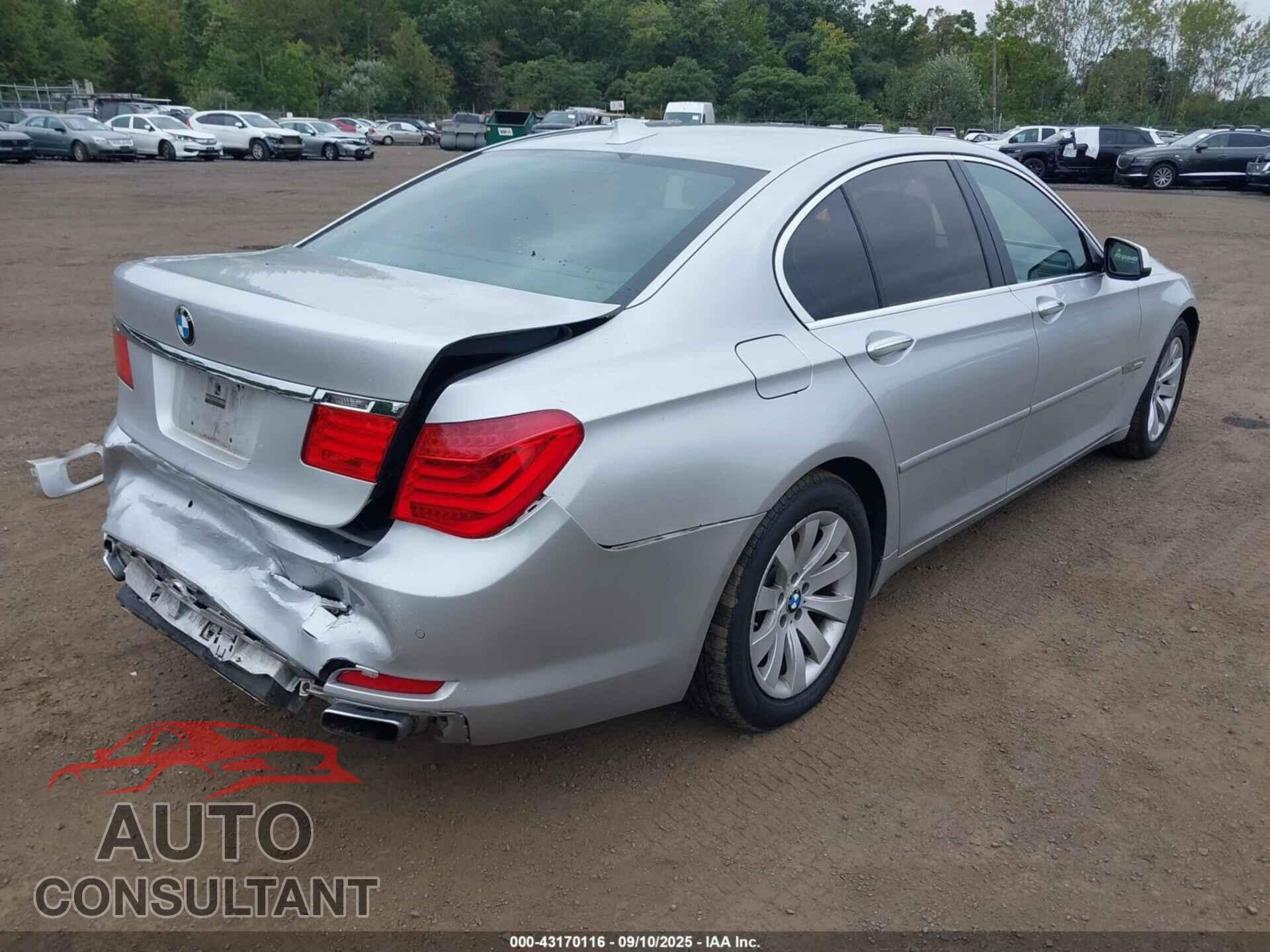 BMW 750I 2011 - WBAKC6C59BC394851