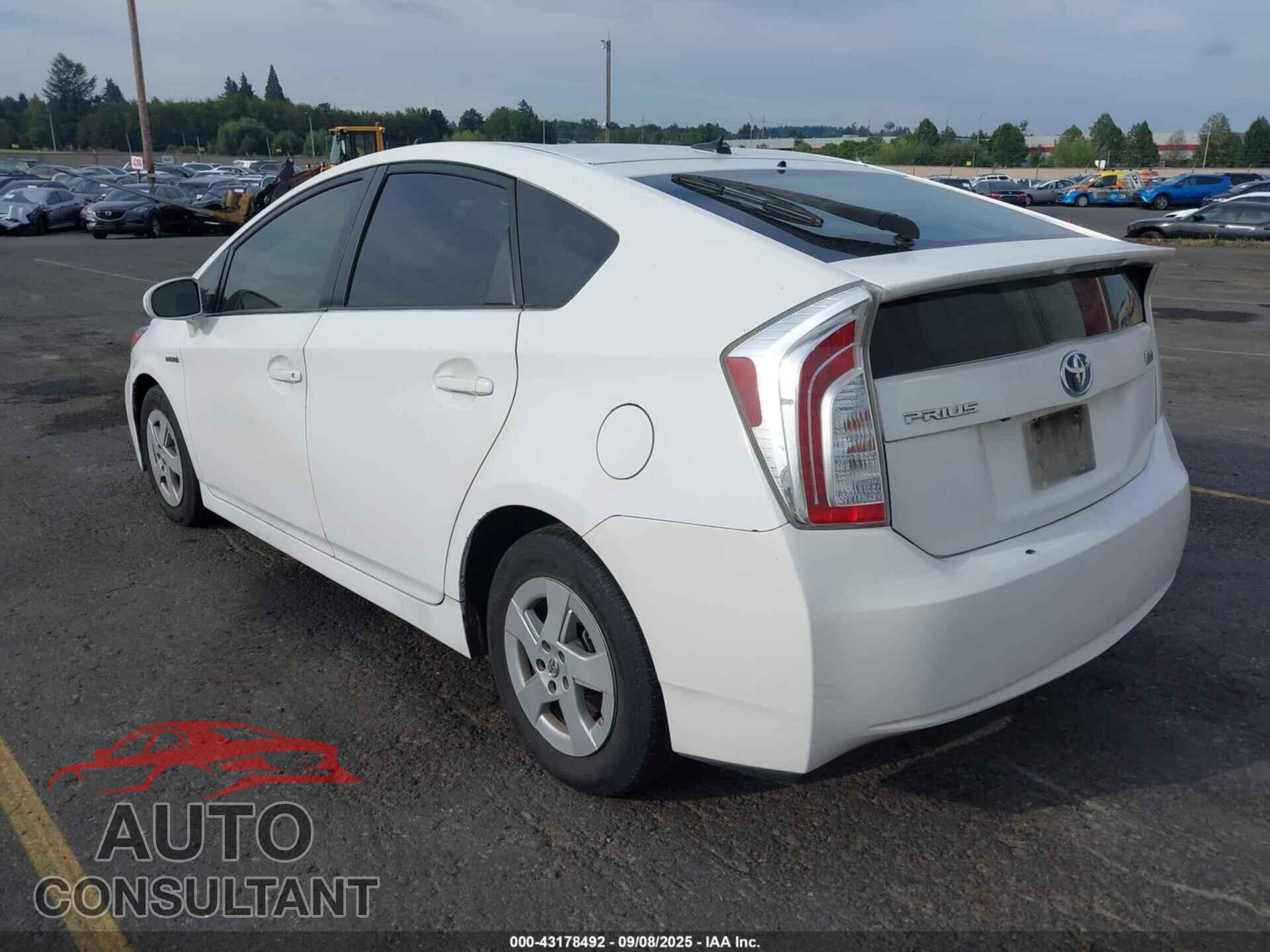 TOYOTA PRIUS 2012 - JTDKN3DU3C1555063