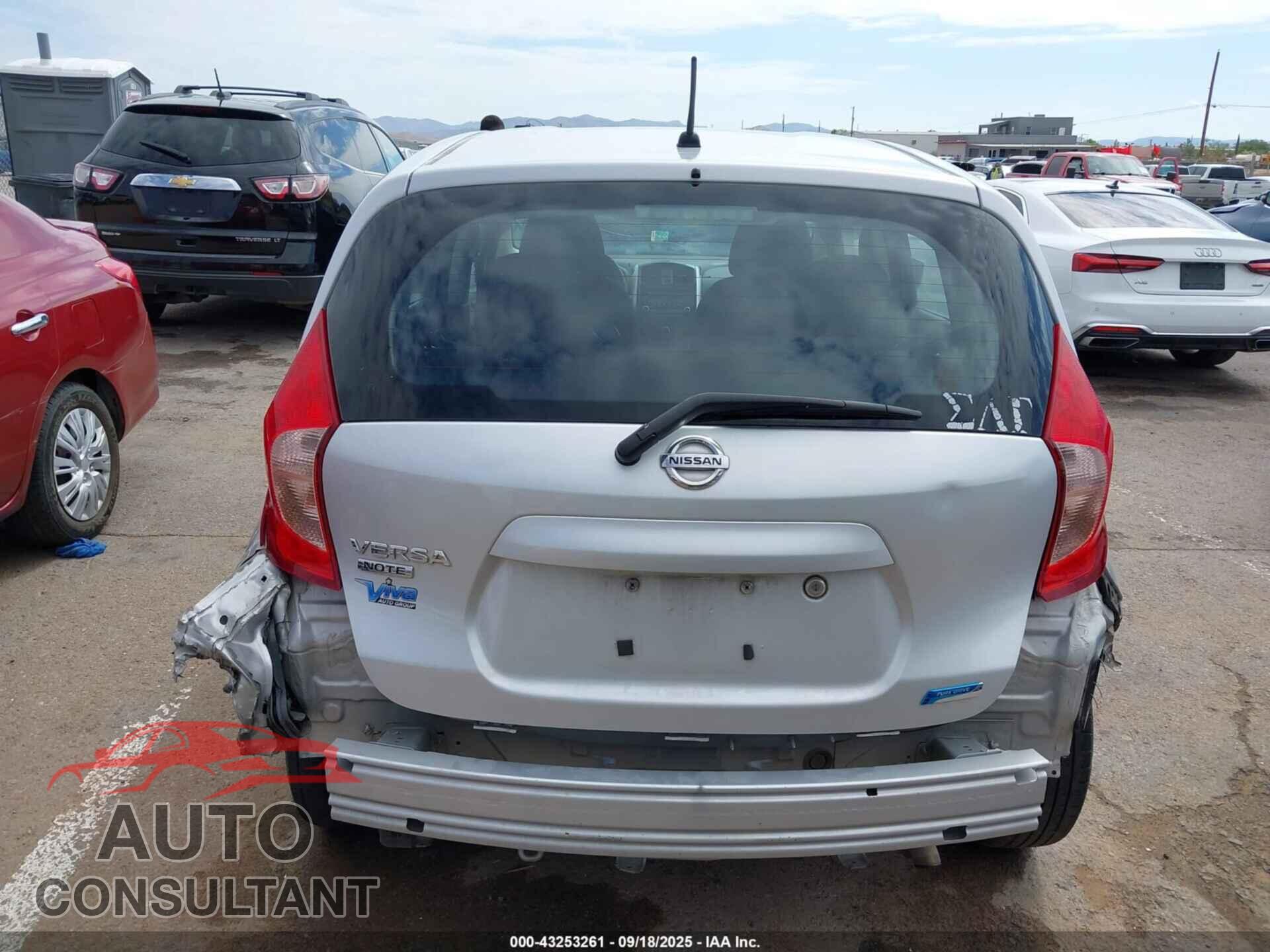 NISSAN VERSA NOTE 2015 - 3N1CE2CP3FL450291