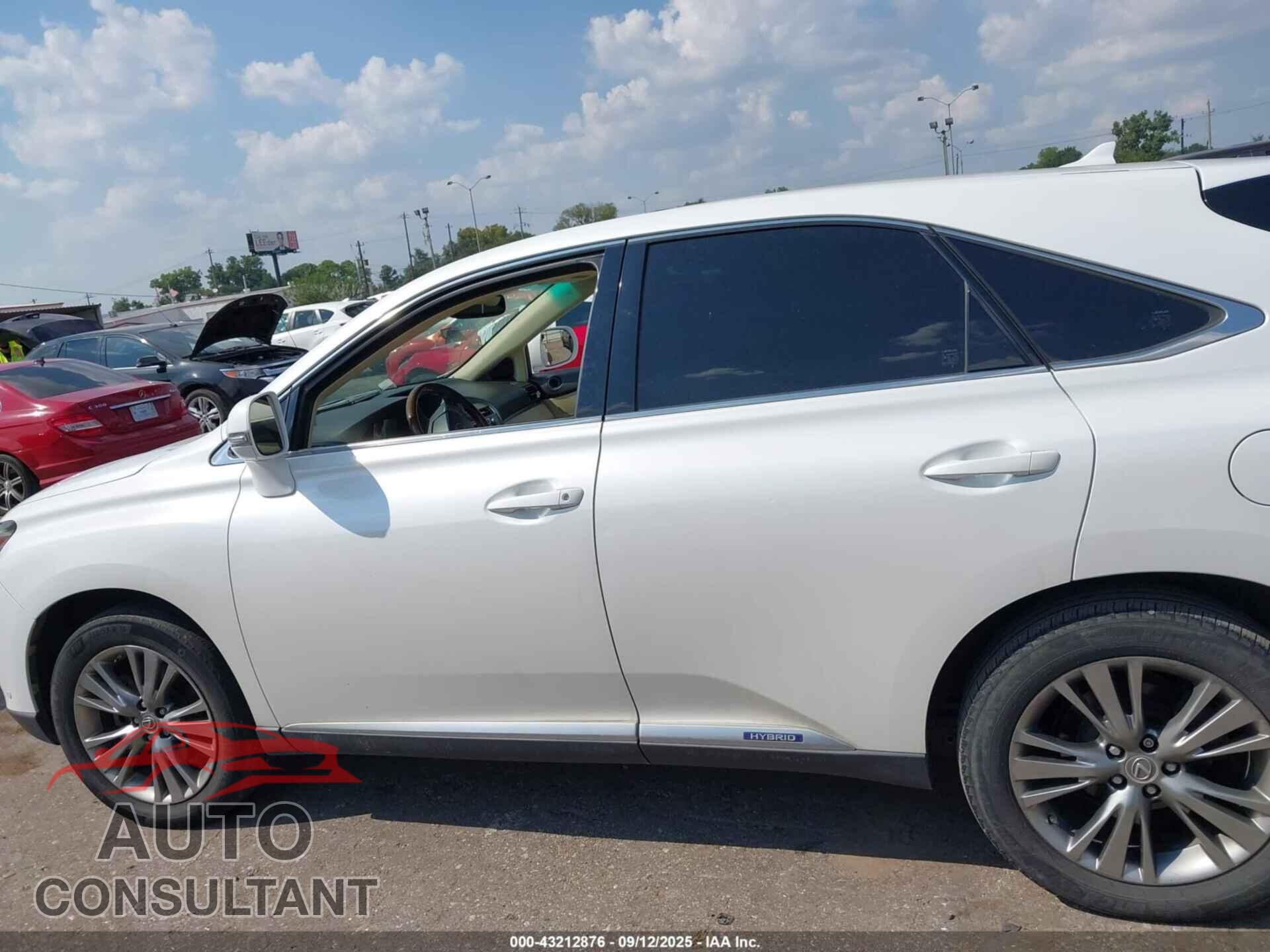 LEXUS RX 450H 2013 - JTJZB1BA7D2008035