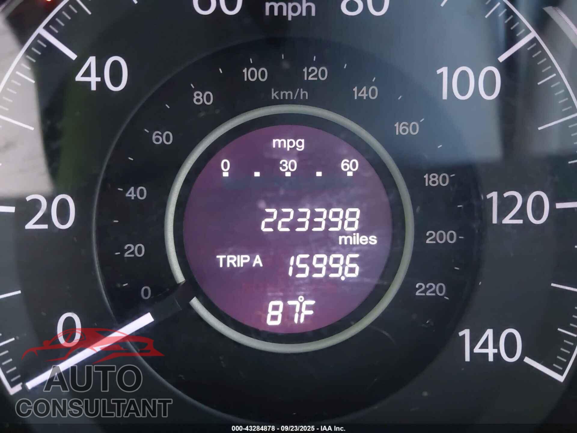 HONDA CR-V 2013 - 5J6RM3H52DL032010