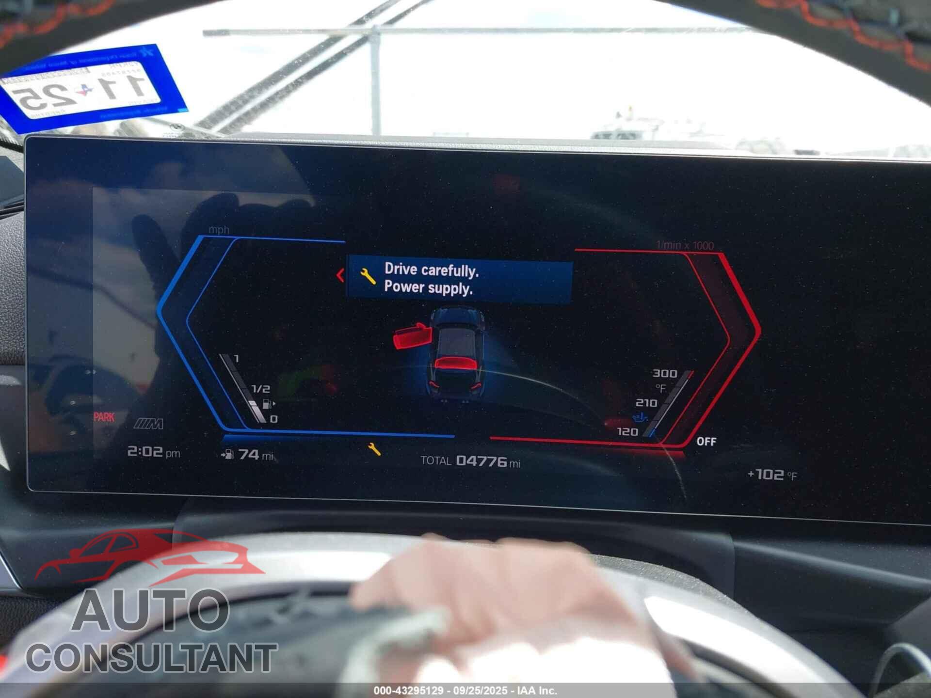 BMW M2 2025 - 3MF23DM07S8E91884