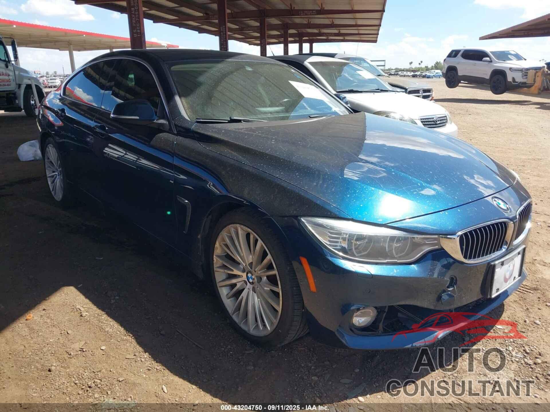 BMW 435I GRAN COUPE 2015 - WBA4B1C53FG241380